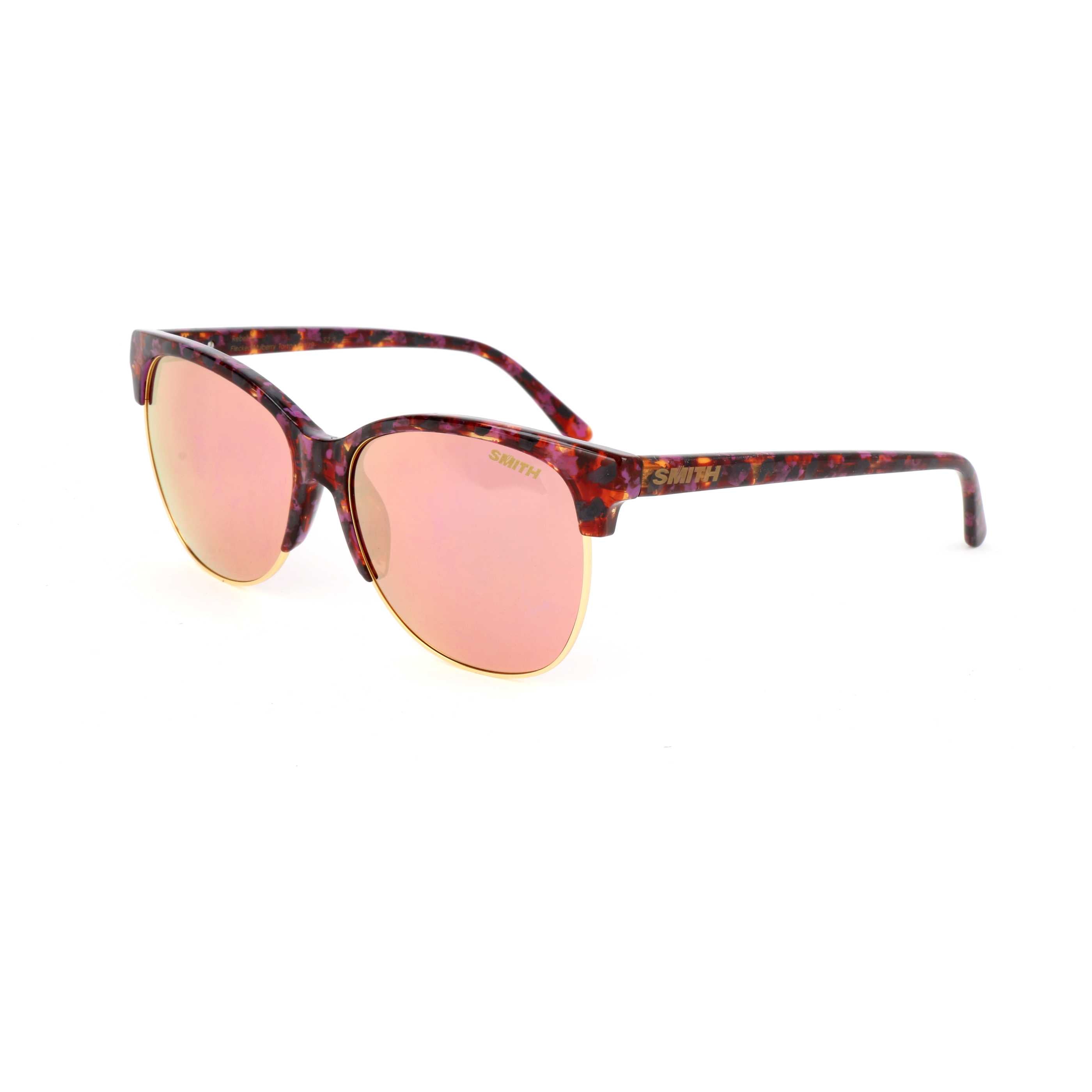 Smith Optics Men's 58 mm Violet Havana Sunglasses REBEL-WJ9-58