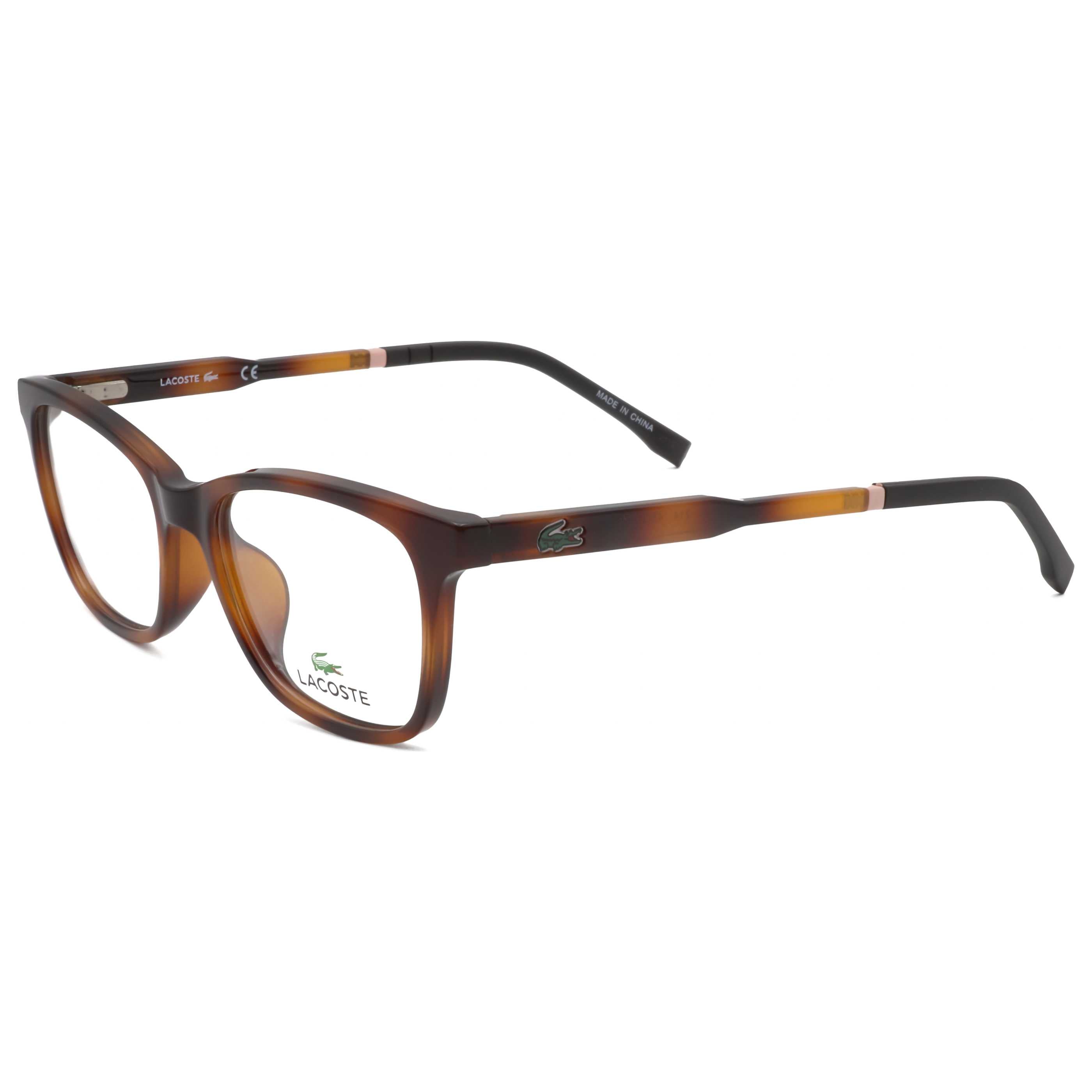 Lacoste Unisex 48mm Havana Eyeglasses L3648-214-48