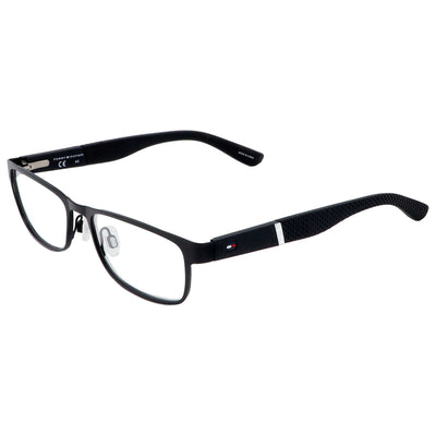 Tommy Hilfiger Men's 48mm Matte Black Eyeglasses TH1340-94X-48