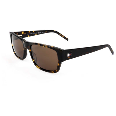 Tommy Hilfiger Men's 56 mm Havana Sunglasses TH2017-S-086-56