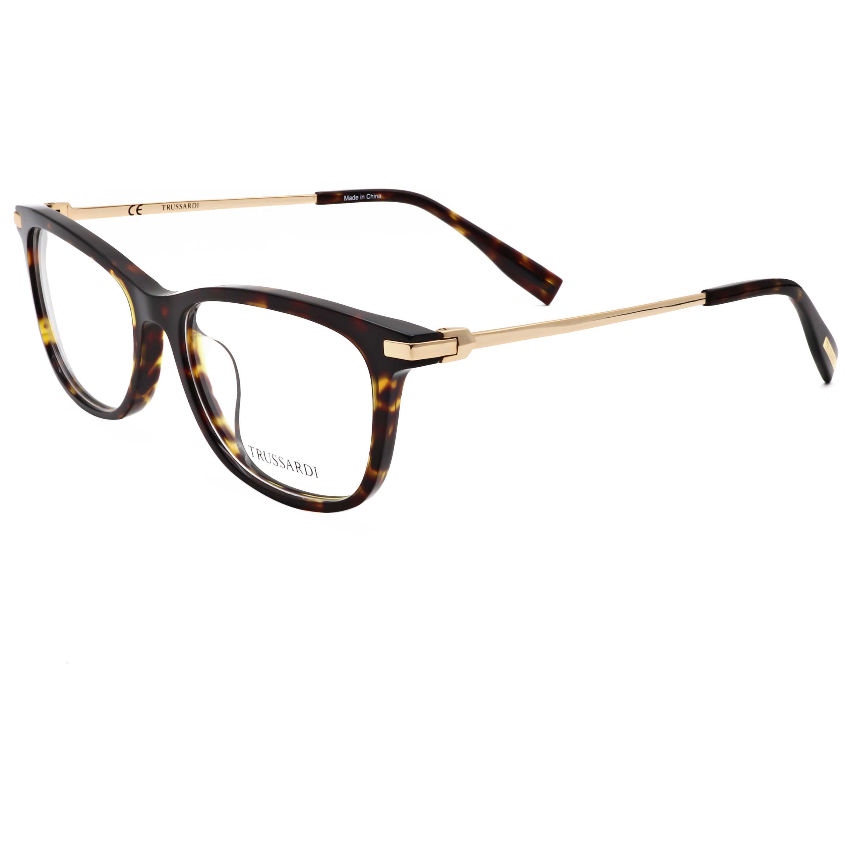 Trussardi Women's 54mm Havana Eyeglasses VTR104-722-54