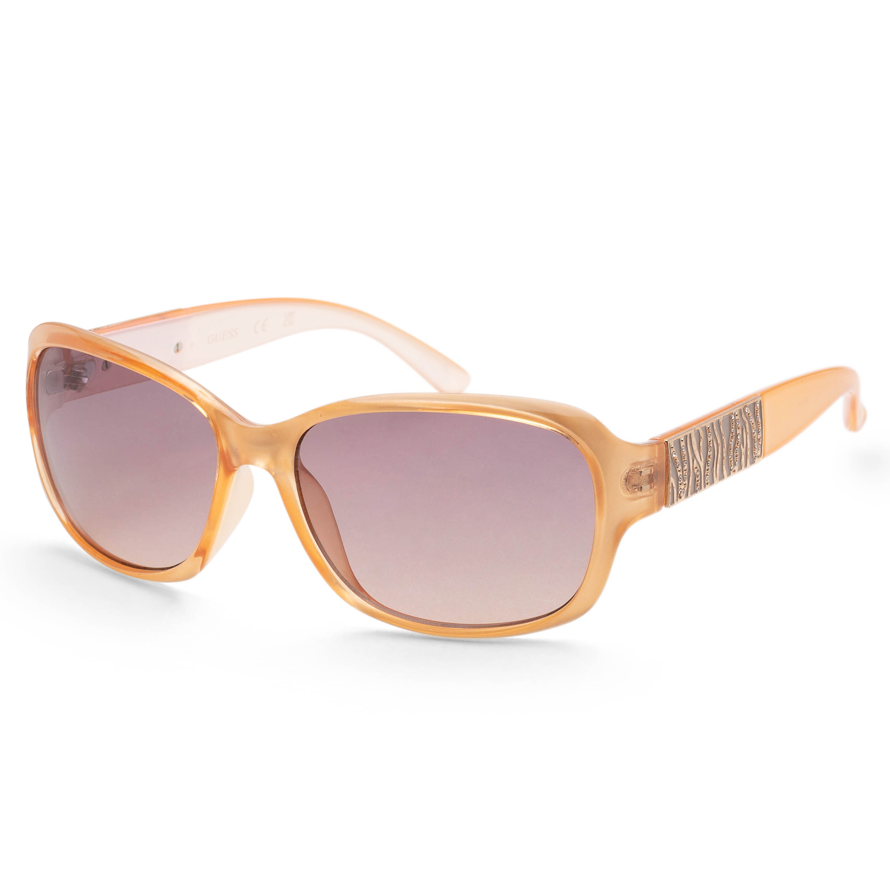 Guess Women's Factory 60mm Shiny Beige Sunglasses GF0395-57B-60