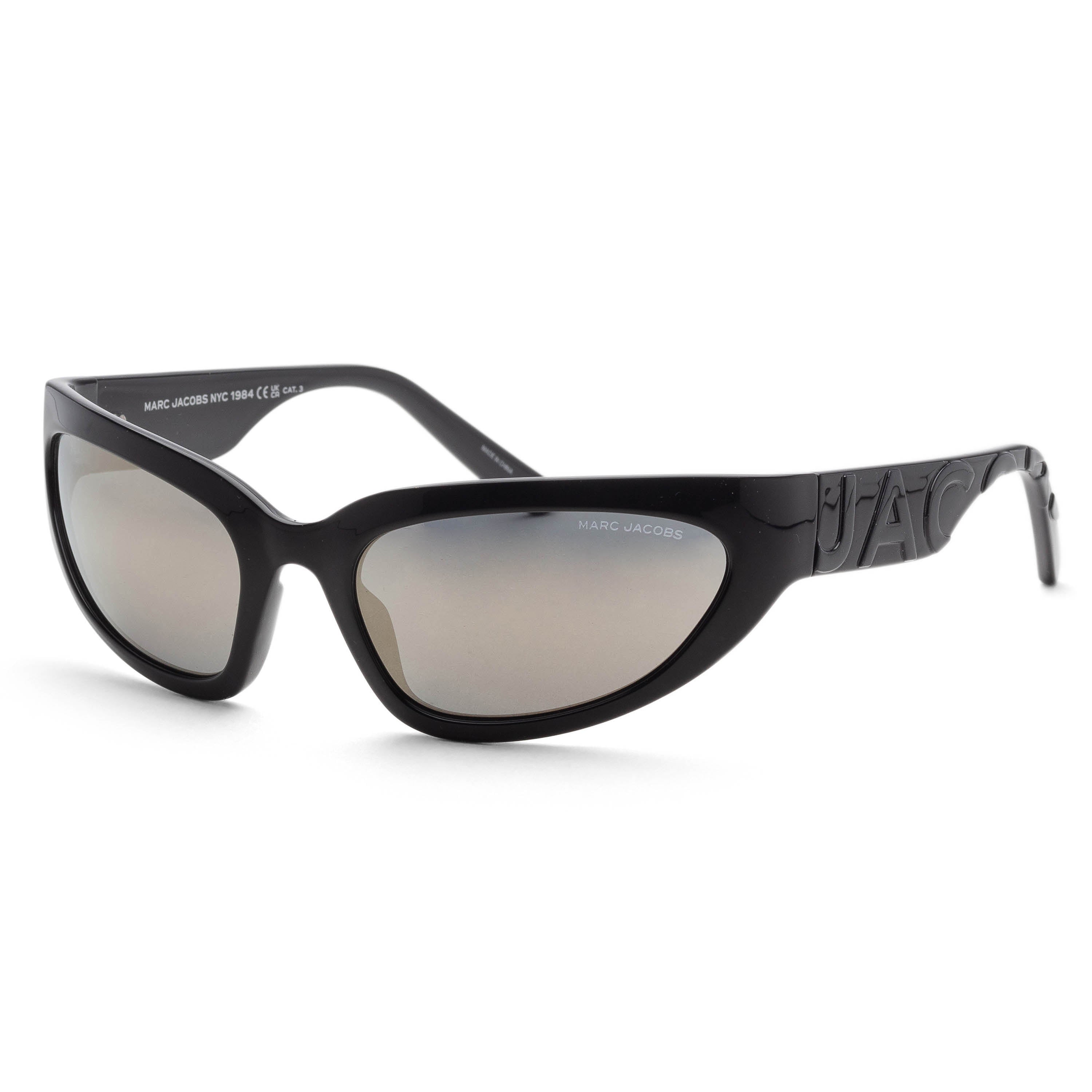 Marc Jacobs Women's 61 mm Black Grey Sunglasses MARC738-S-08A-61