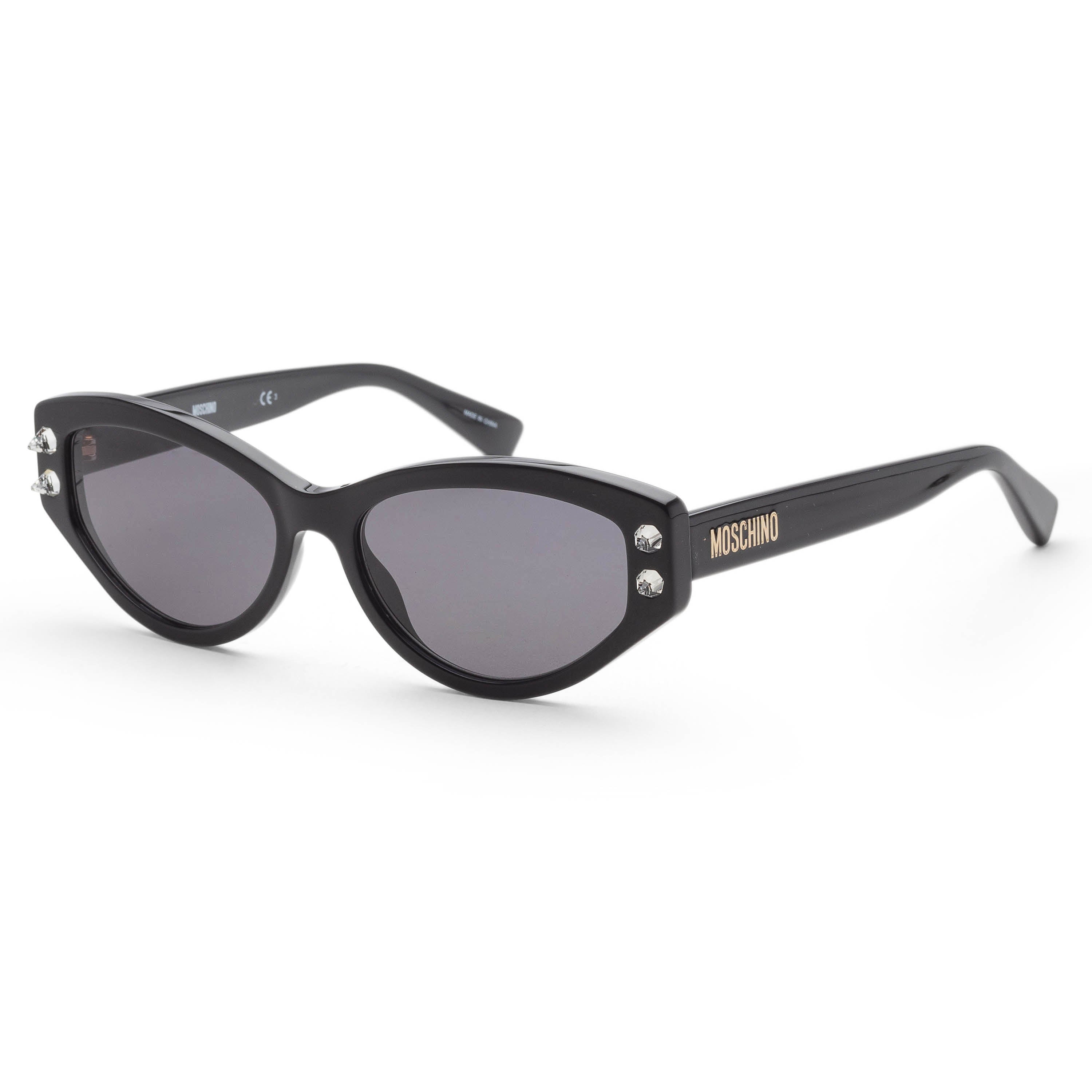Moschino Women's 55mm Black Sunglasses MOS109-S-807-55