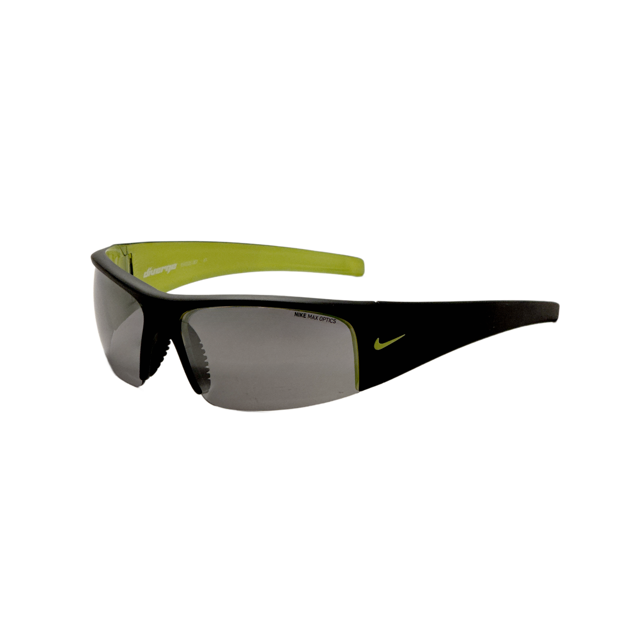 Nike Unisex Diverge 64mm Black Volt Sunglasses EV0325-007