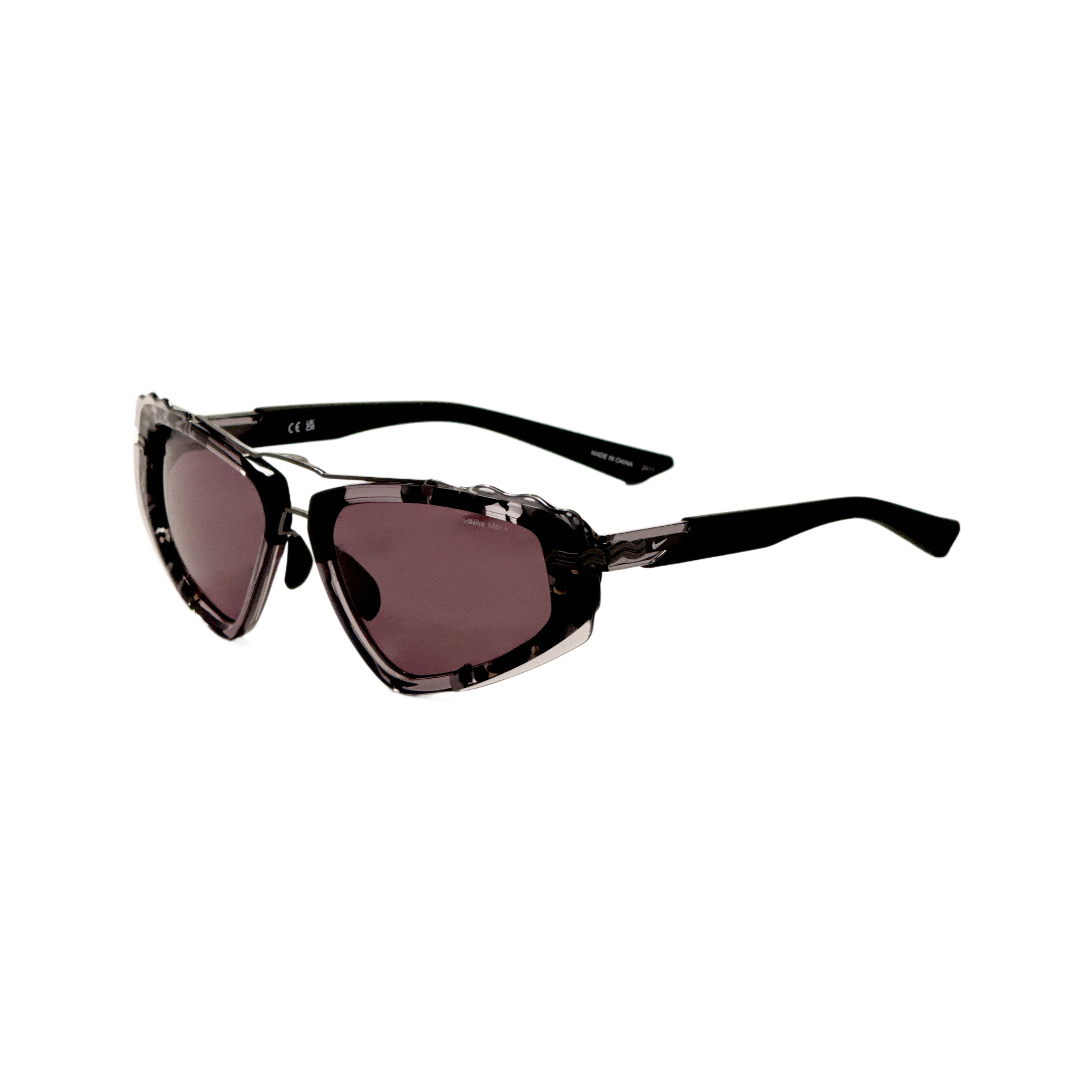 Nike Unisex Electric Drip 60mm Black Tortoise Sunglasses IF1011X-010