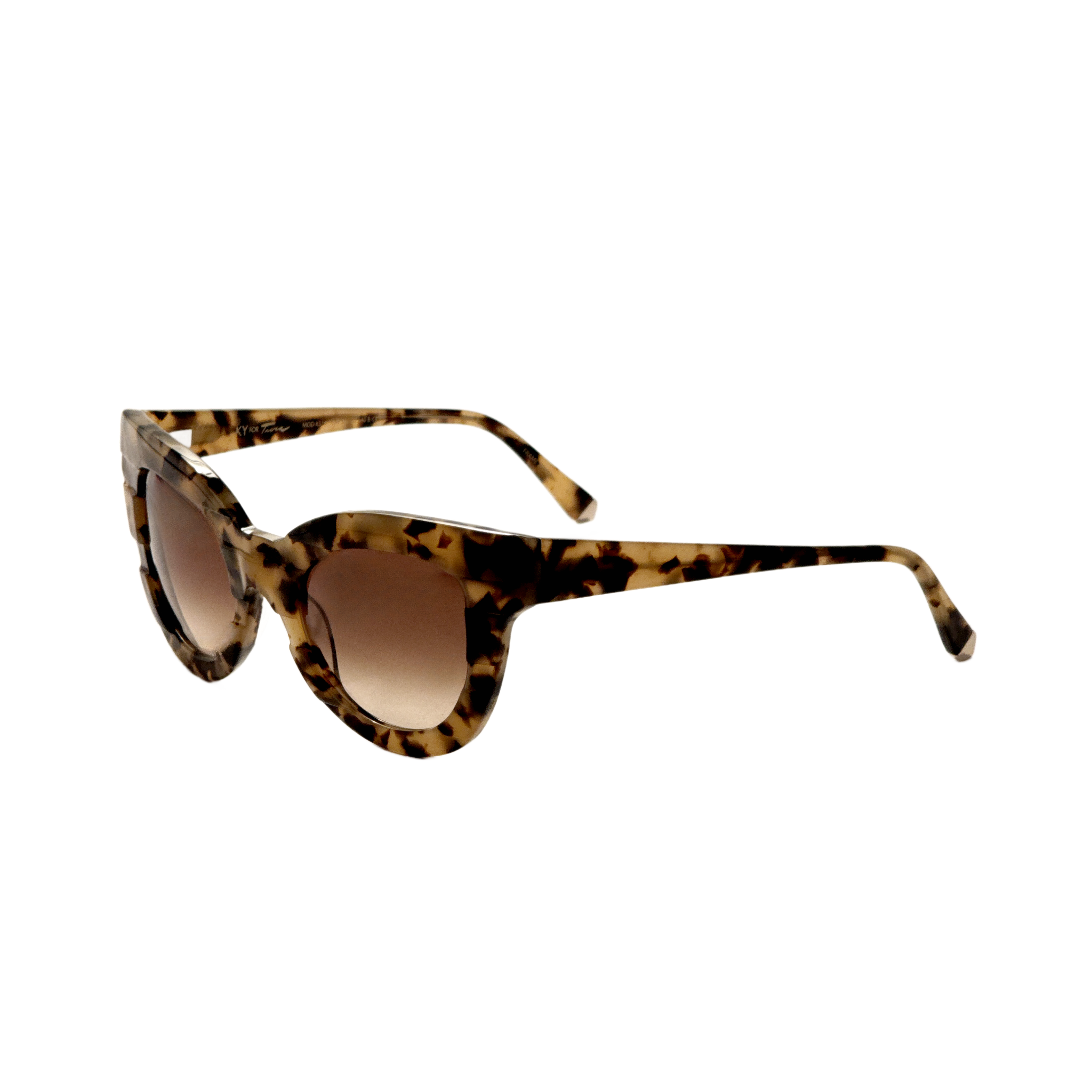Kate Young Christy Women's 50mm Tortoise Sunglasses K514-TOR-50