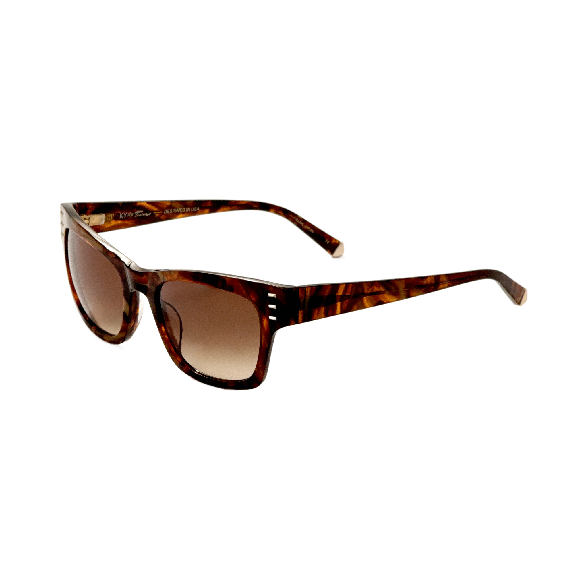 Kate Young Ramona Women's 54mm Tortoise Sunglasses K539-TOR-54