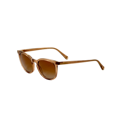 Kate Young Nadia Women's 50mm Crystal Brown Sunglasses K560-BRN-50