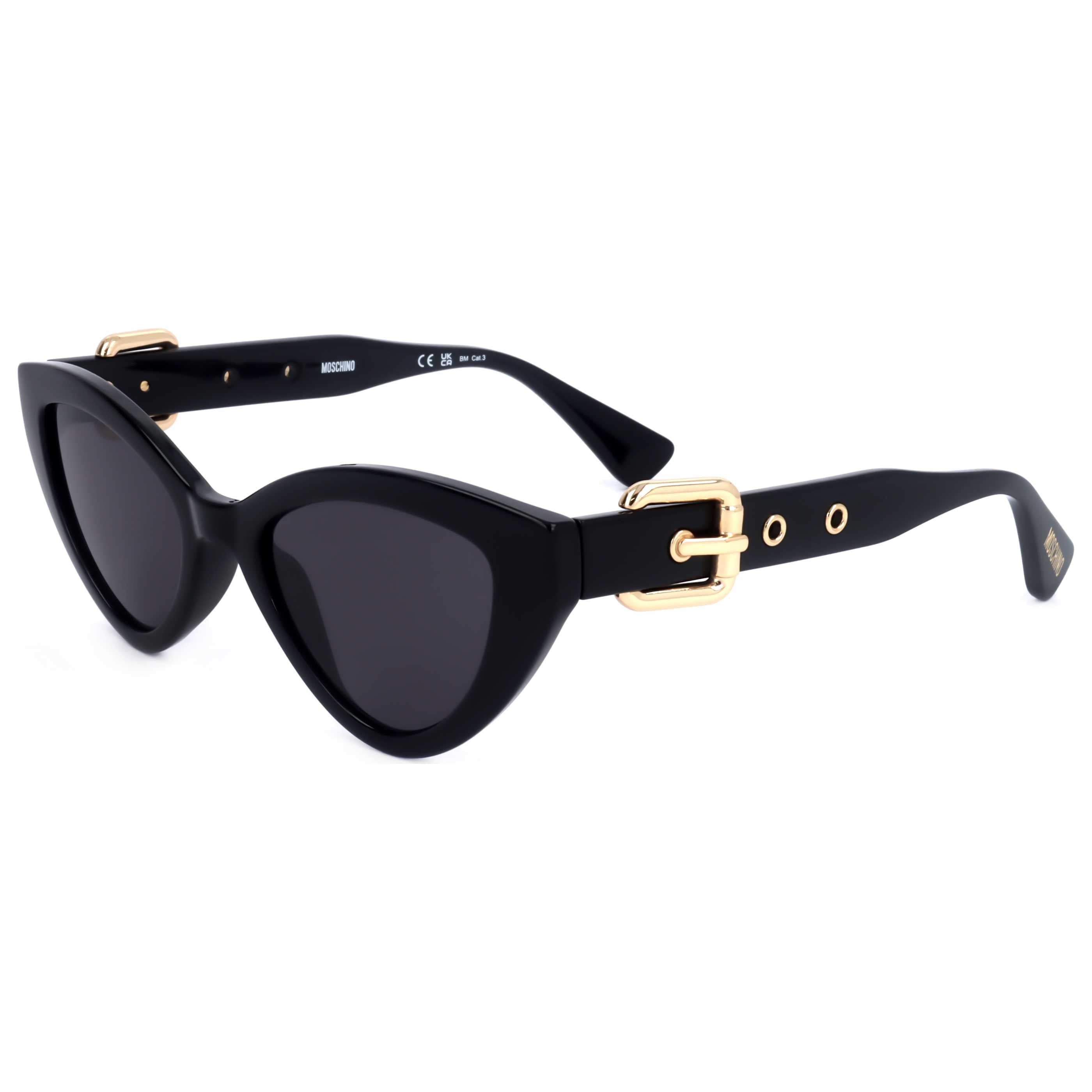 Moschino Women's 51mm Black Sunglasses MOS142-S-807-51