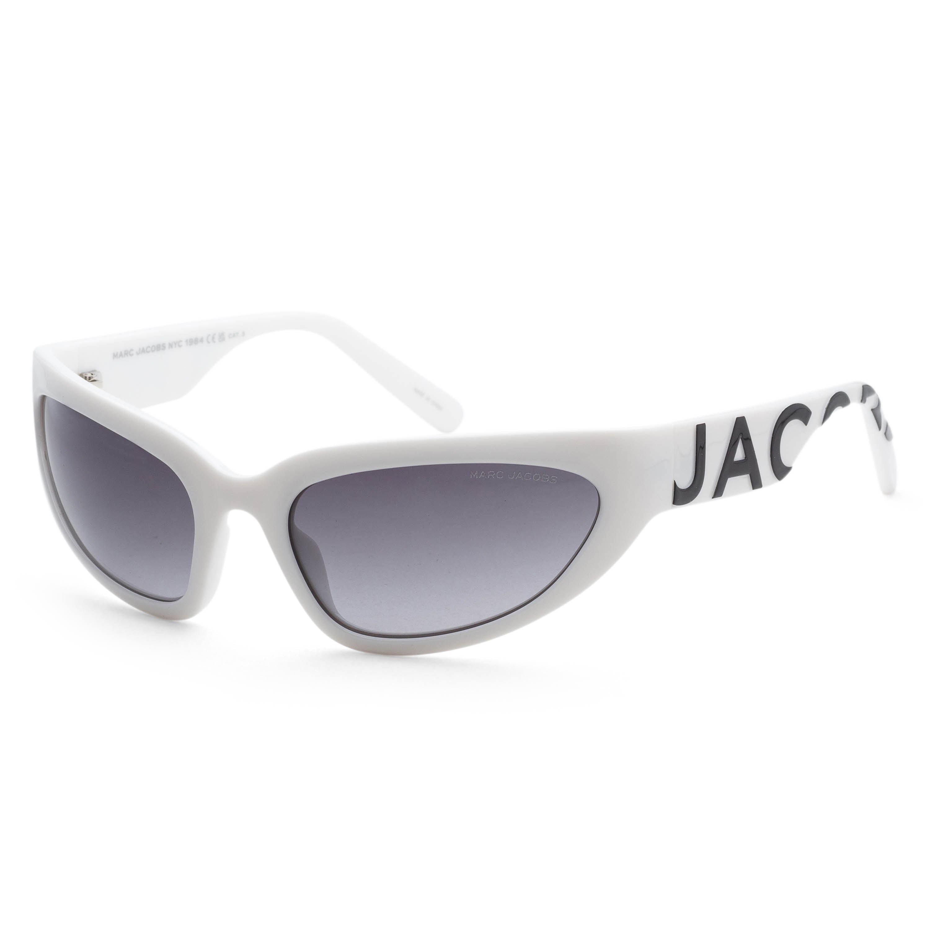 Marc Jacobs Women's 61 mm White Black Sunglasses MARC738S-0CCP-9O