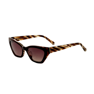 Kate Young Delila Women's 53mm Brown Sunglasses K577-BRN-53