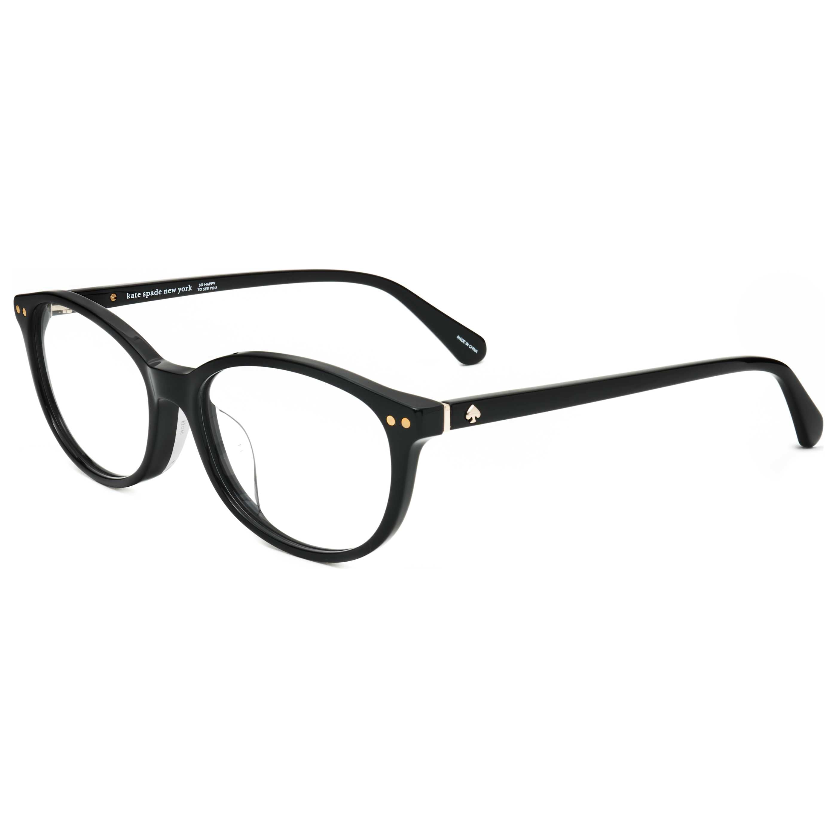 Kate Spade Women's 53mm Black Eyeglasses EVANGELINE-F-807-53