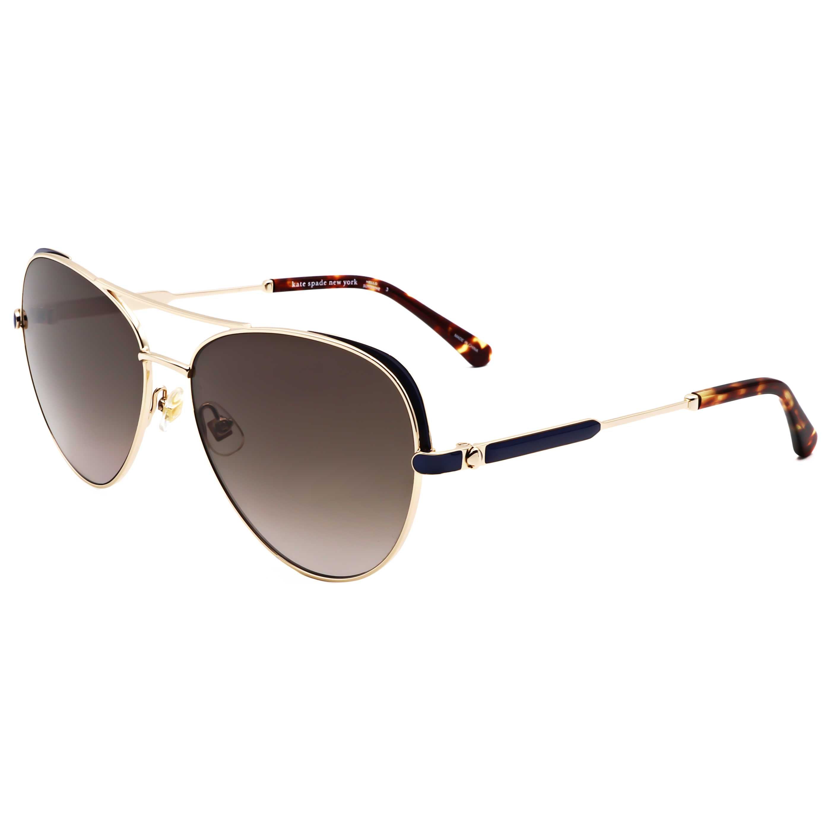 Kate Spade Women's 59mm Gold Blue Sunglasses KATALINA-G-S-LKS-59