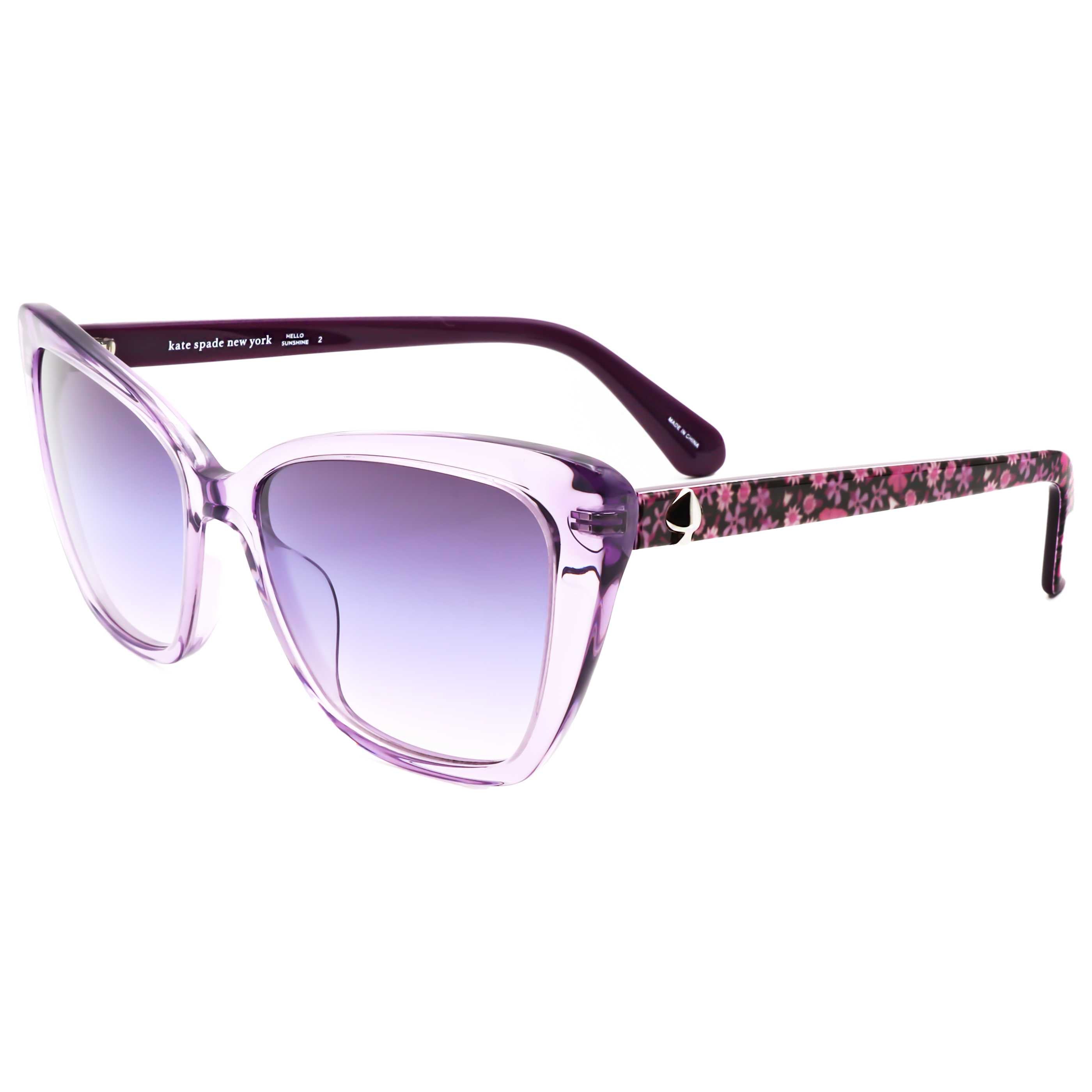 Kate Spade Women's 55mm Lilac Sunglasses LUCCA-G-S-789-55