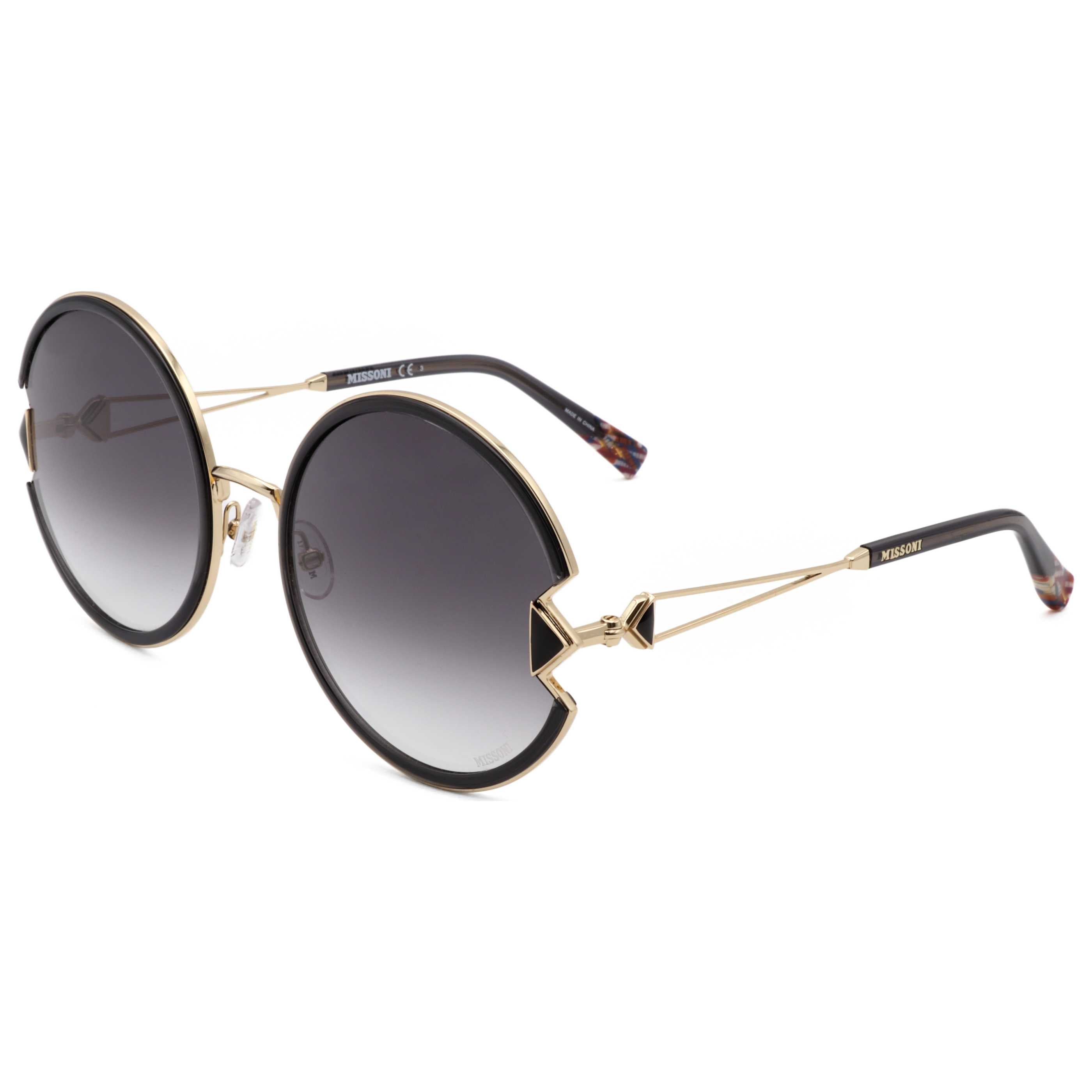 Missoni Women's 59mm Gold Black Sunglasses MIS0074-S-RHL-59