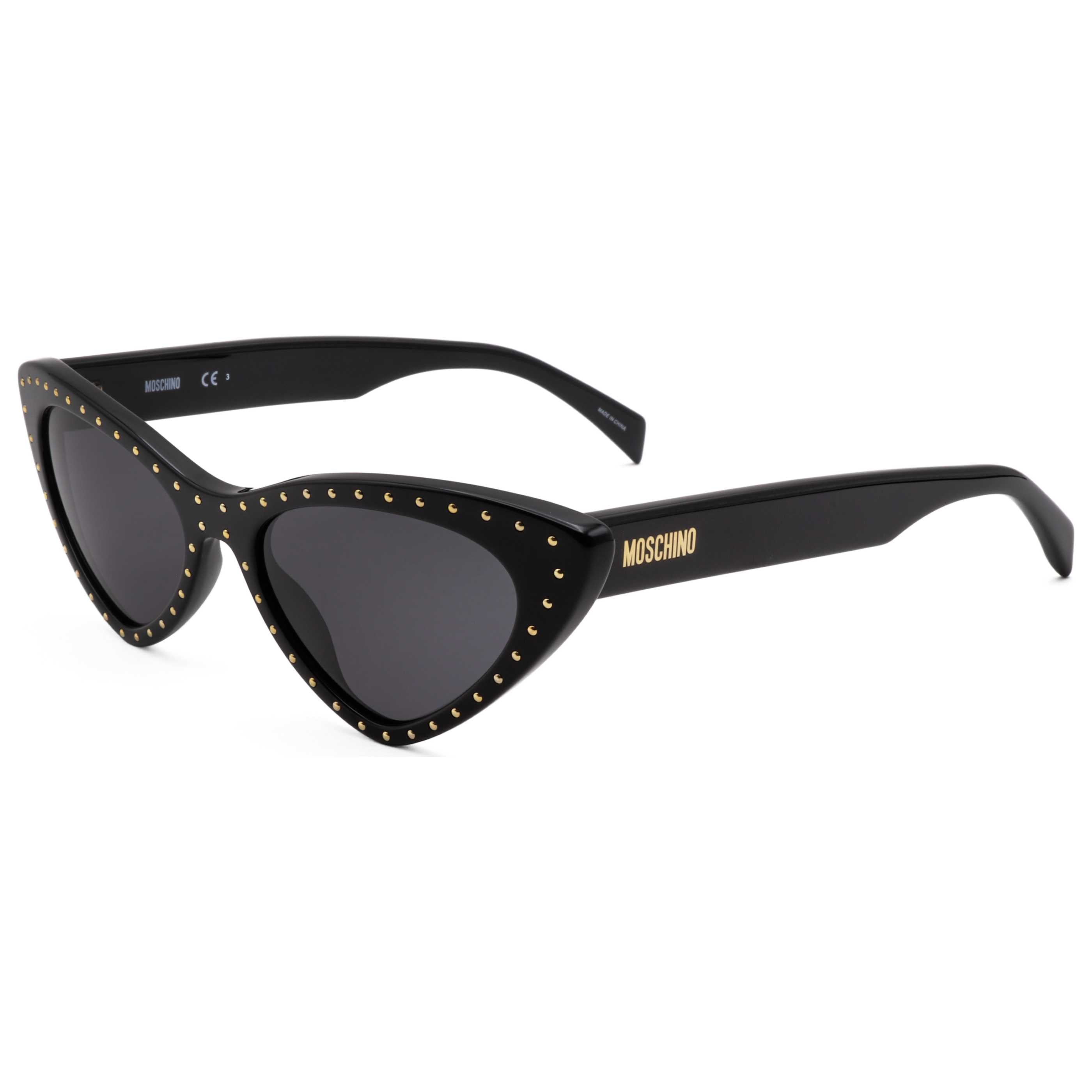 Moschino Women's 52mm Black Sunglasses MOS006-S-807-52