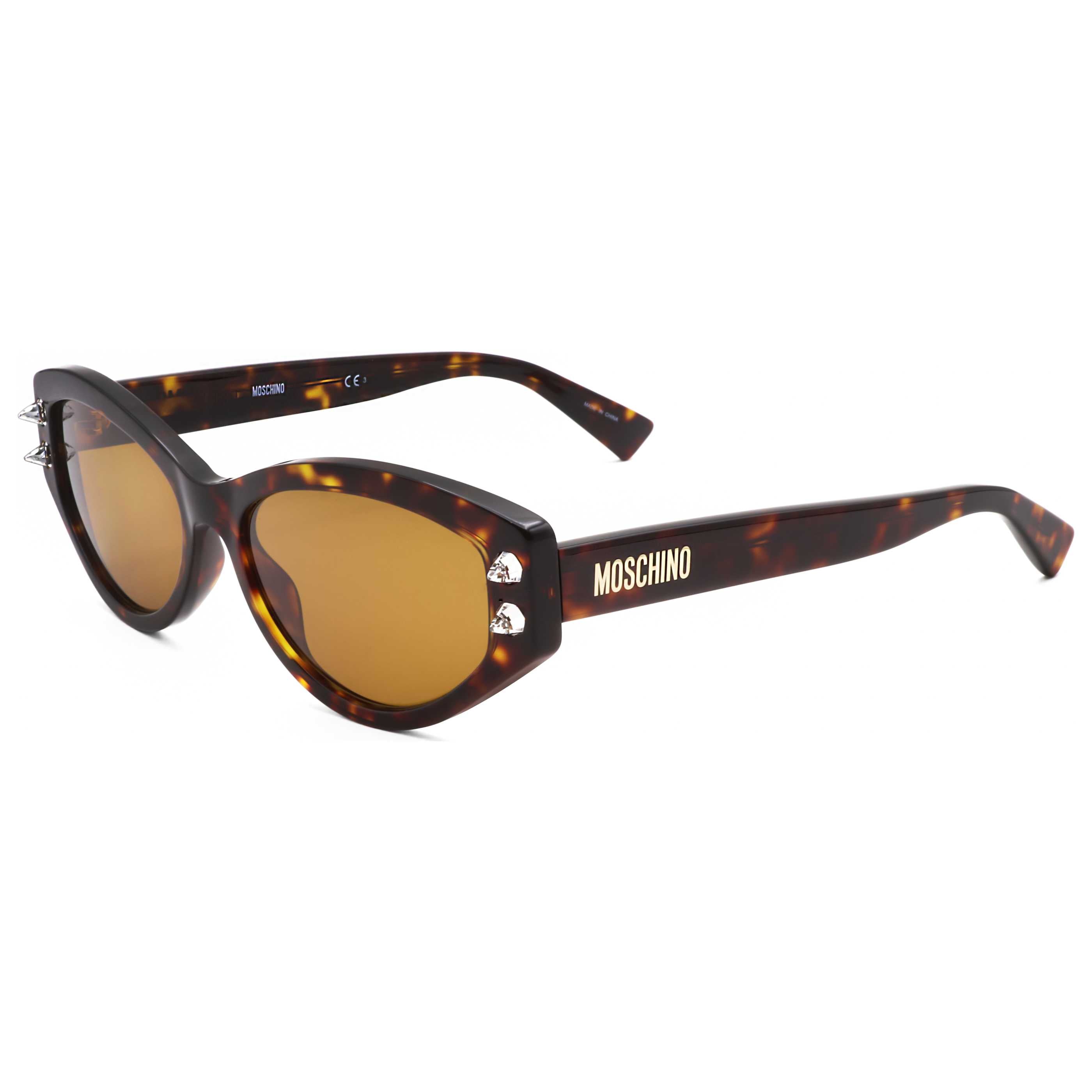 Moschino Women's 55mm Havana Sunglasses MOS109-S-086-55