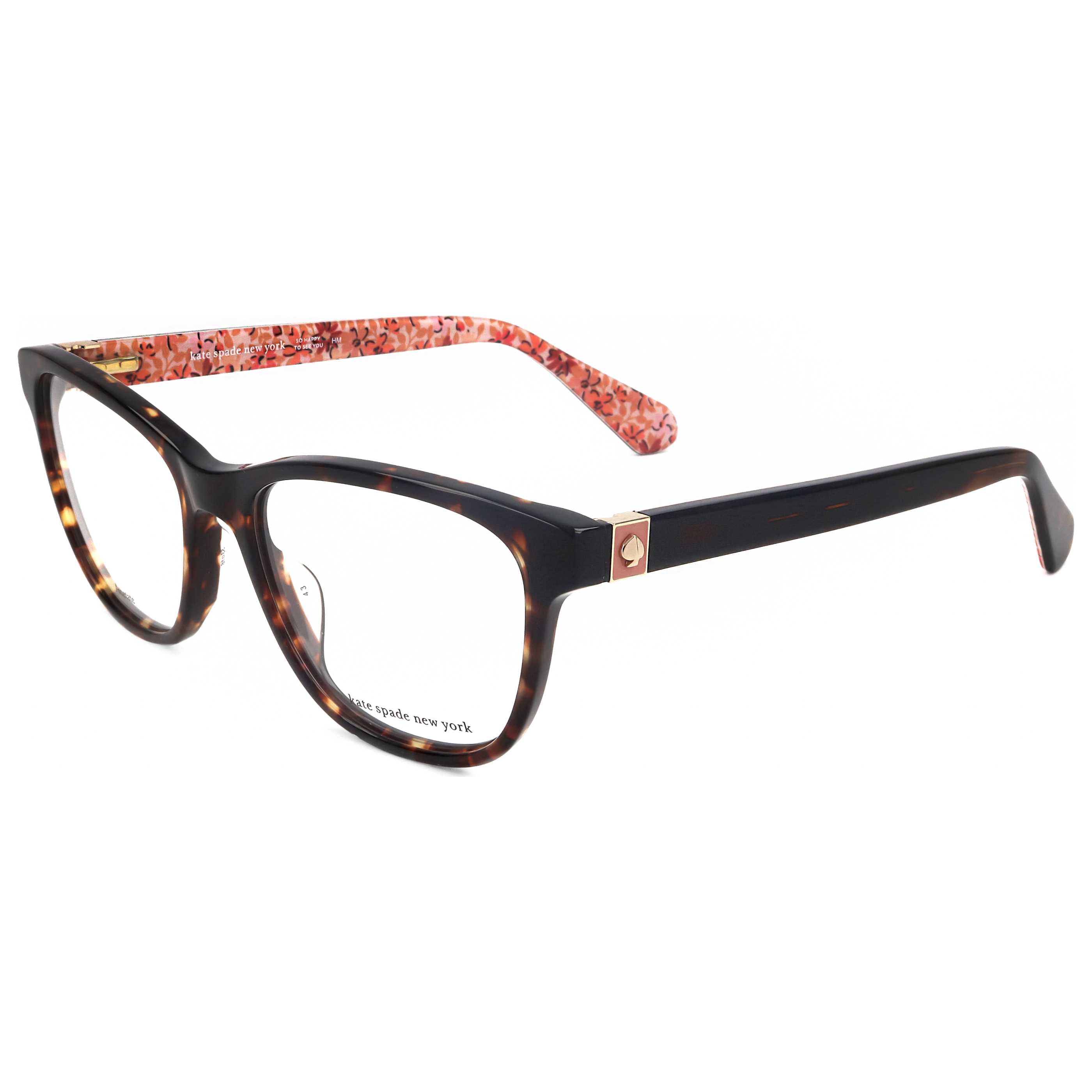 Kate Spade Woman 53mm Havana Eyeglasses VERNA-086-53