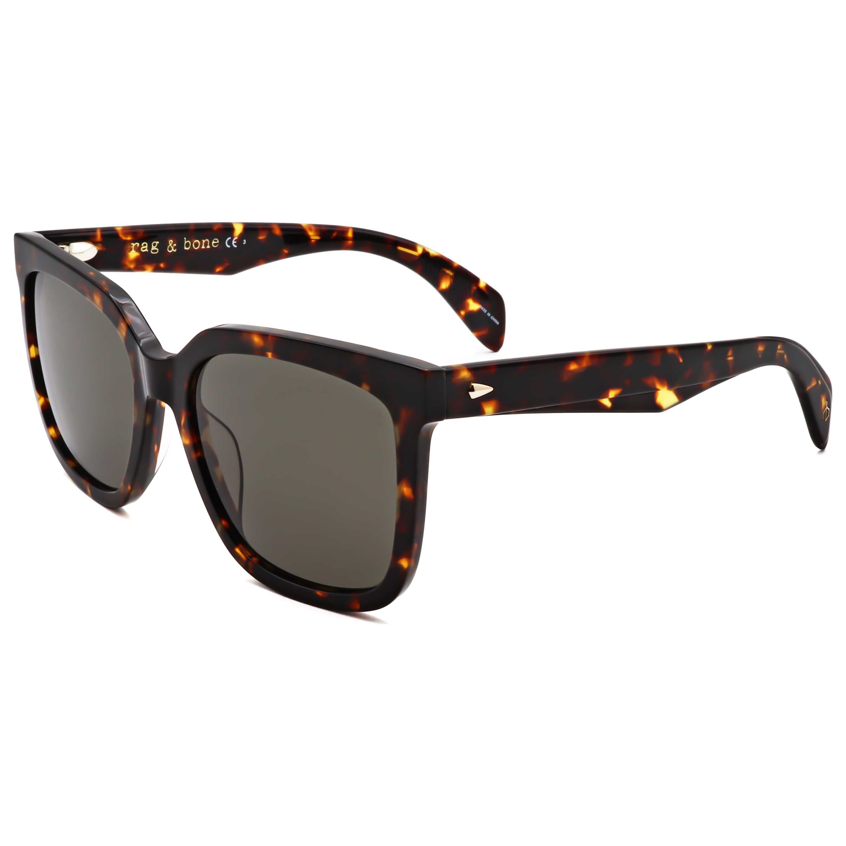 Rag & Bone Women's 56 mm Gold Havana Sunglasses RNB1018-S-06J-56