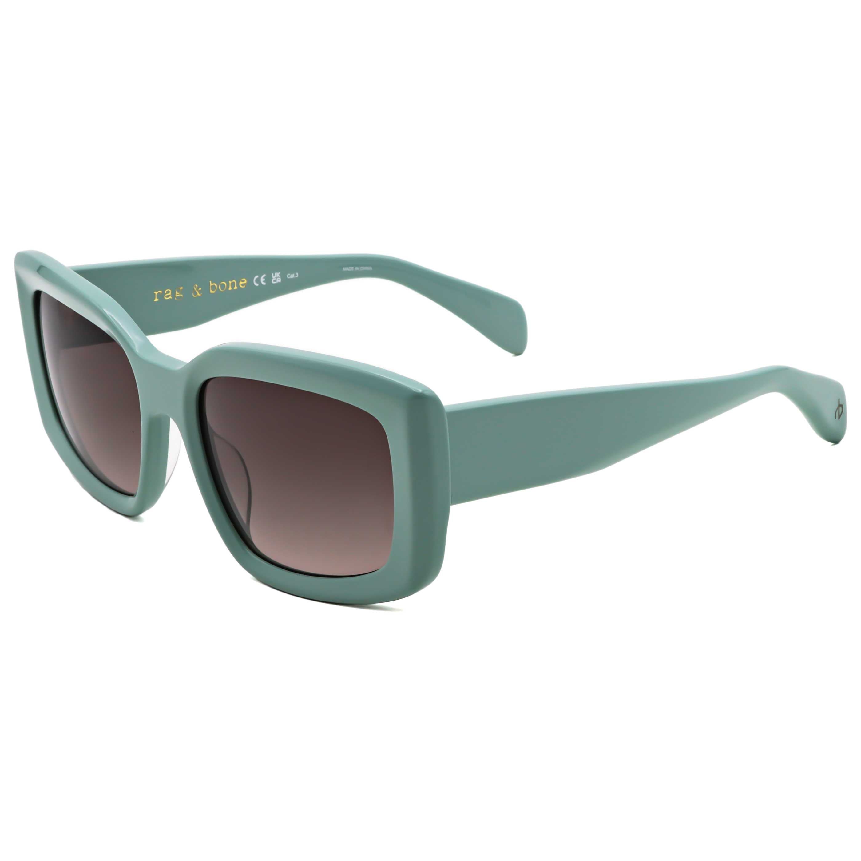 Rag & Bone Women's 54 mm Green Sunglasses RNB1076-S-1ED-54