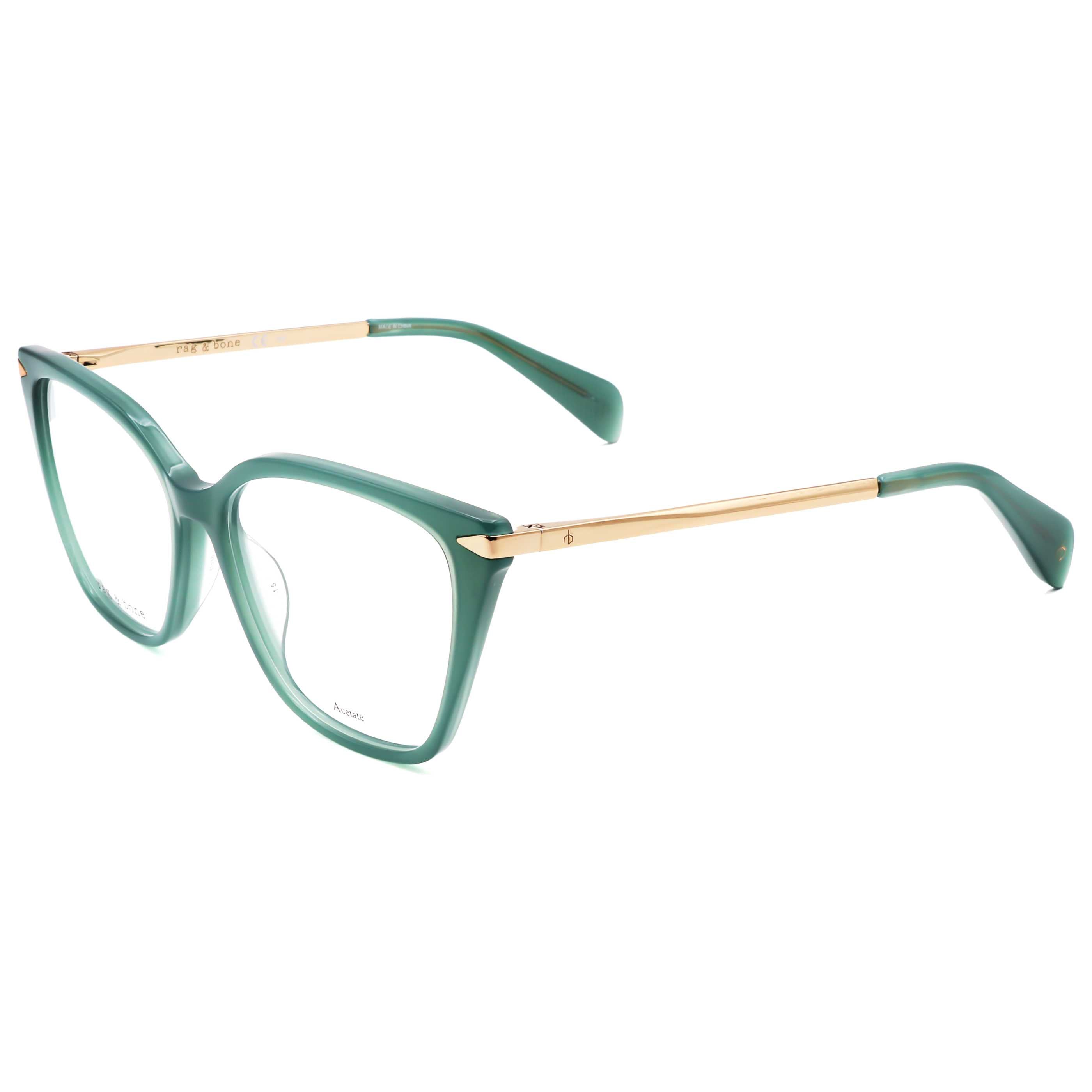Rag & Bone Women's 53 mm Green Eyeglasses RNB3005-1ED-53