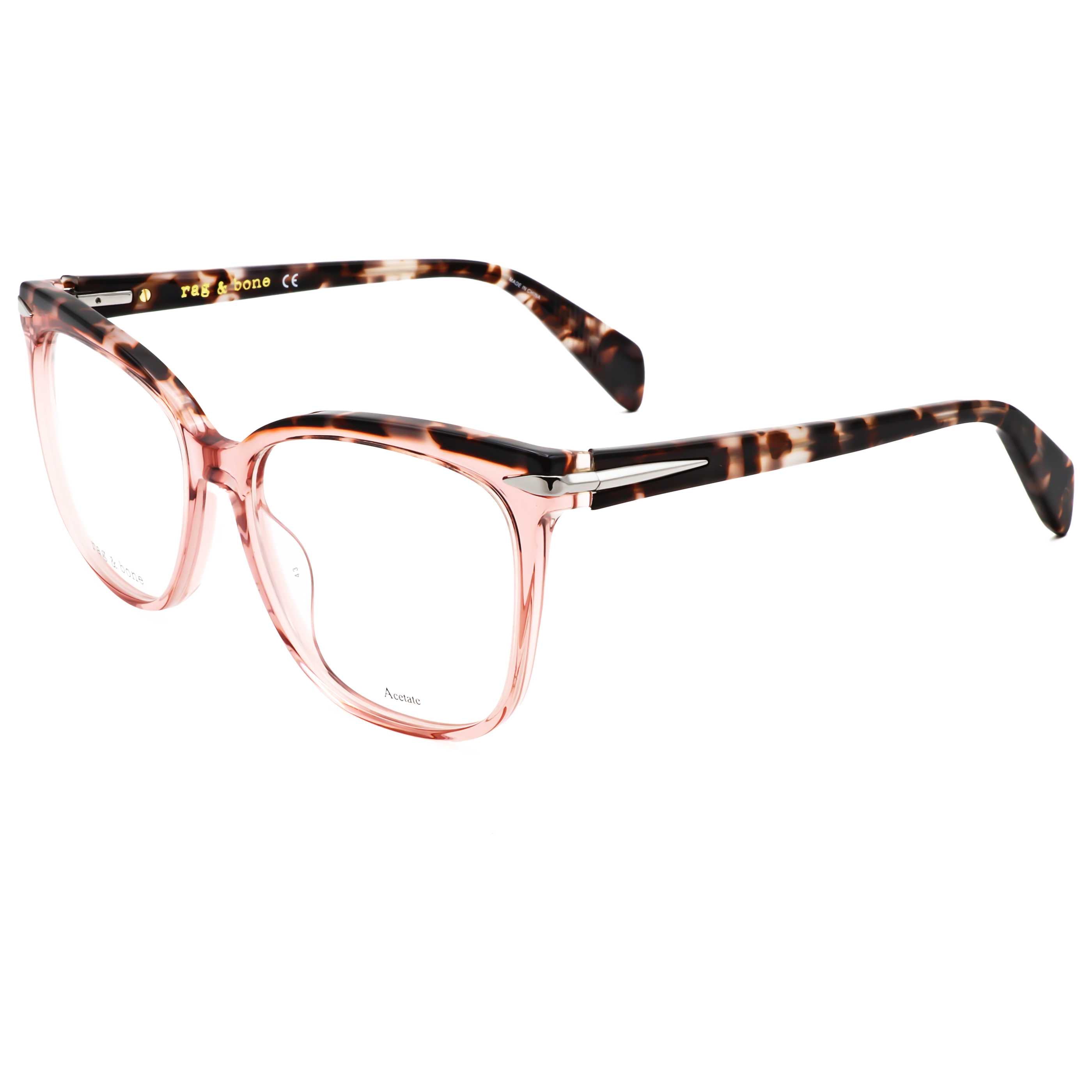 Rag & Bone Women's 53 mm Pink Eyeglasses RNB3024-35J-53