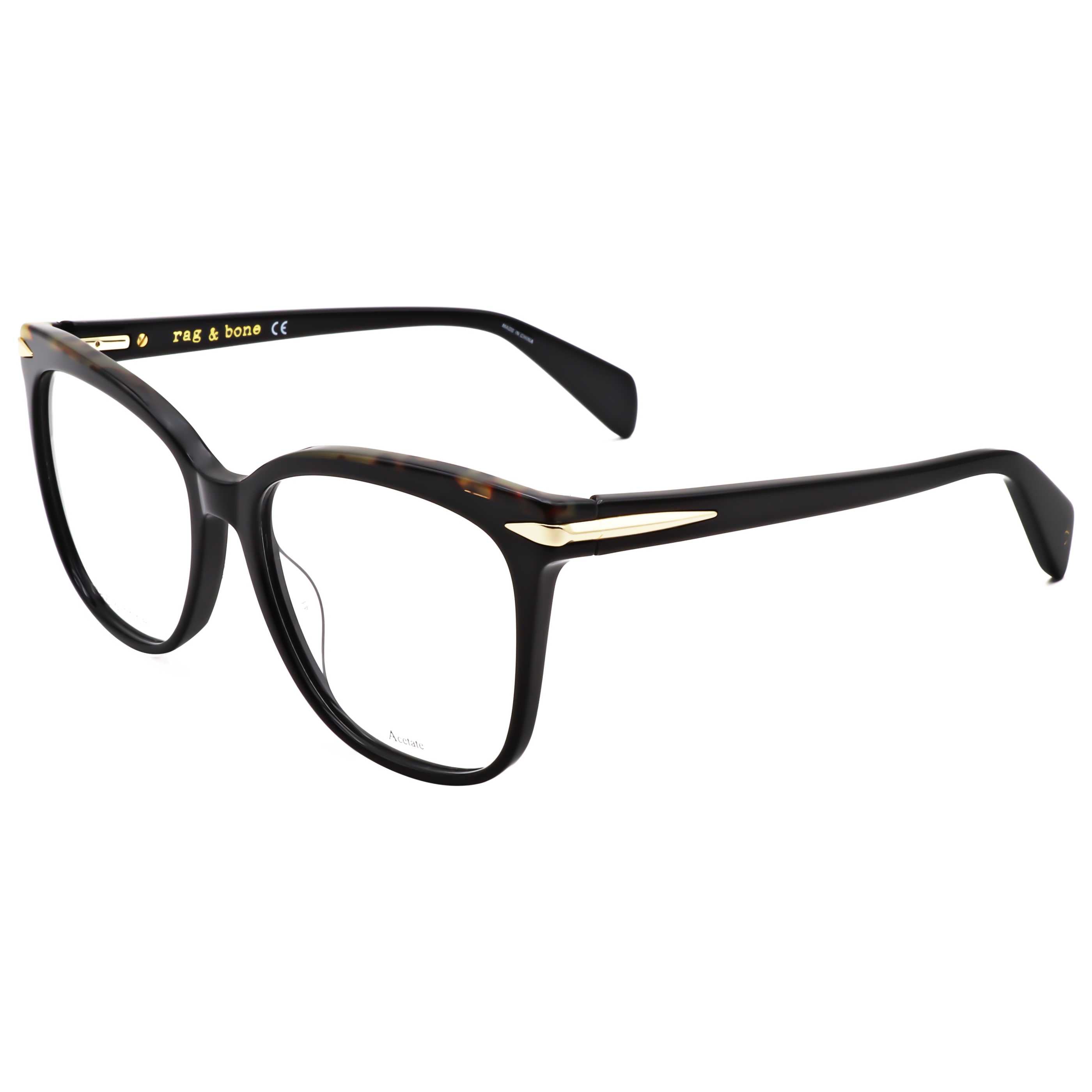 Rag & Bone Women's 53 mm Black Eyeglasses RNB3024-807-53
