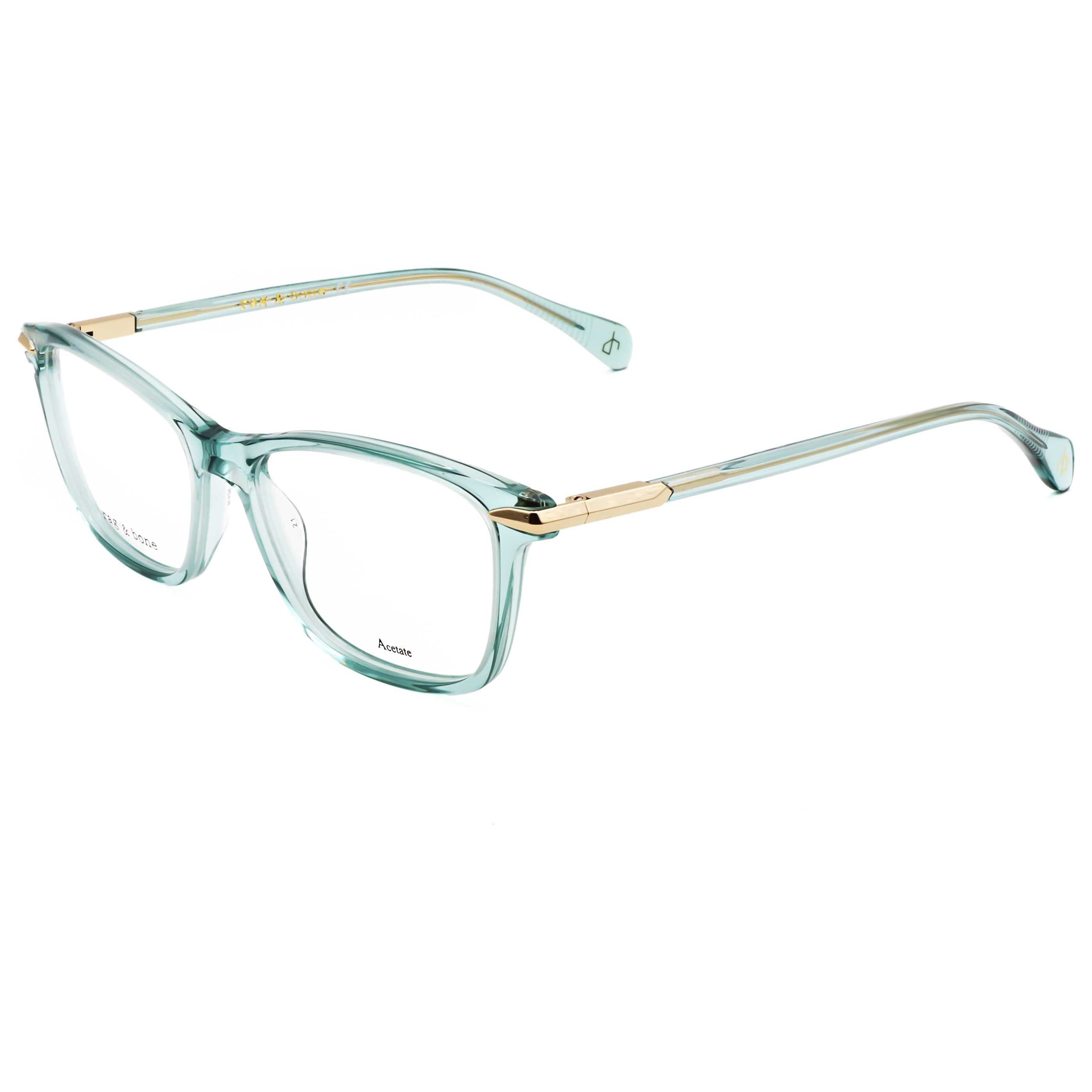 Rag & Bone Women's 52 mm Transparent Green Eyeglasses RNB3031-1ED-52