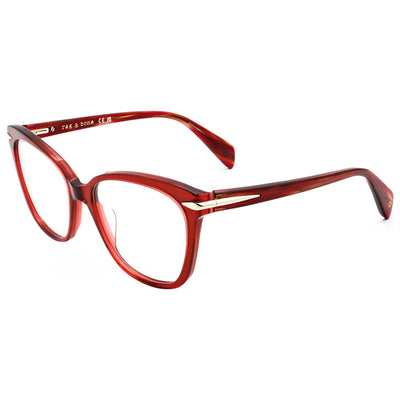Rag & Bone Women's 54 mm Red Eyeglasses RNB3077-C9A-54
