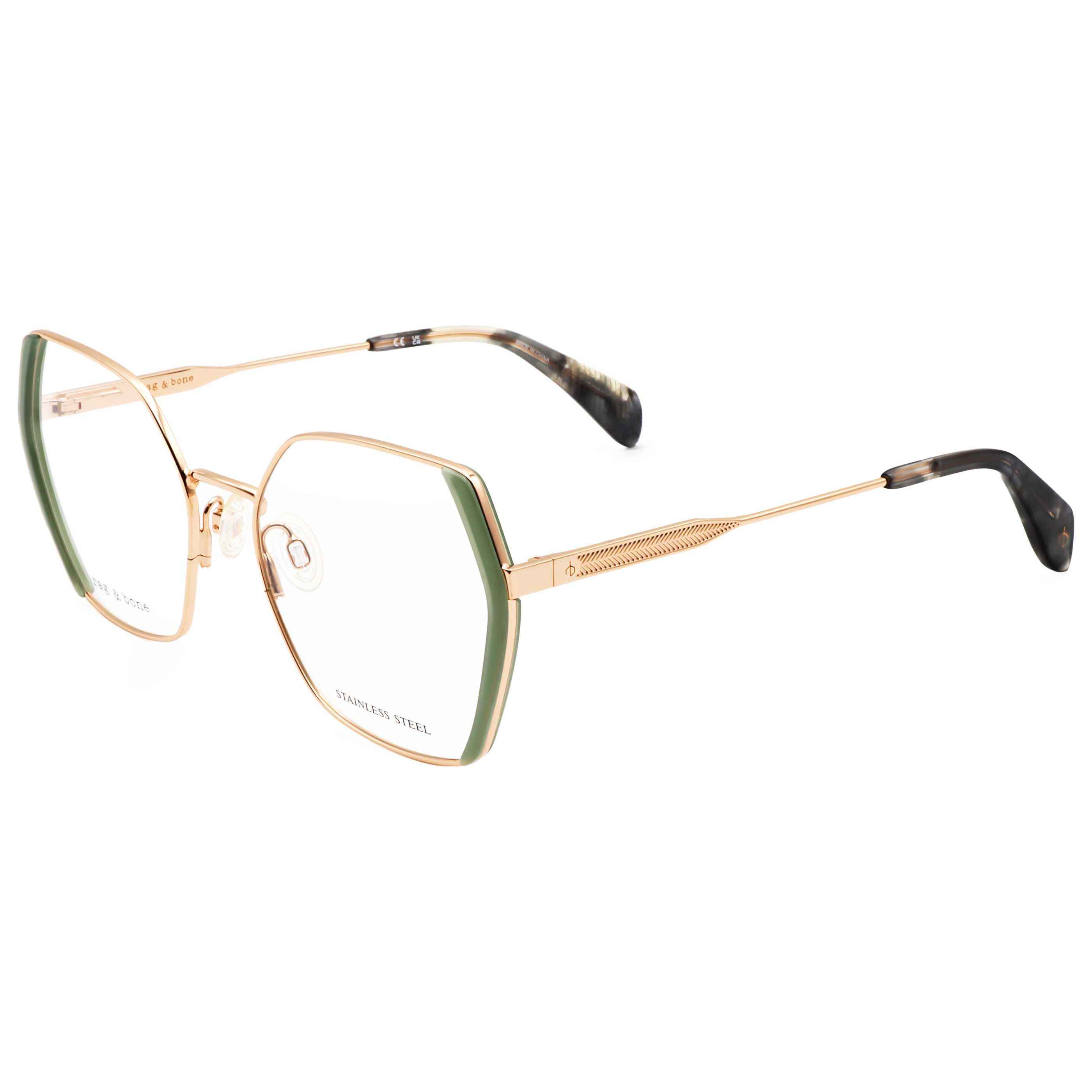 Rag & Bone Women's 53 mm Copper Green Eyeglasses RNB3079-G-S1F-53