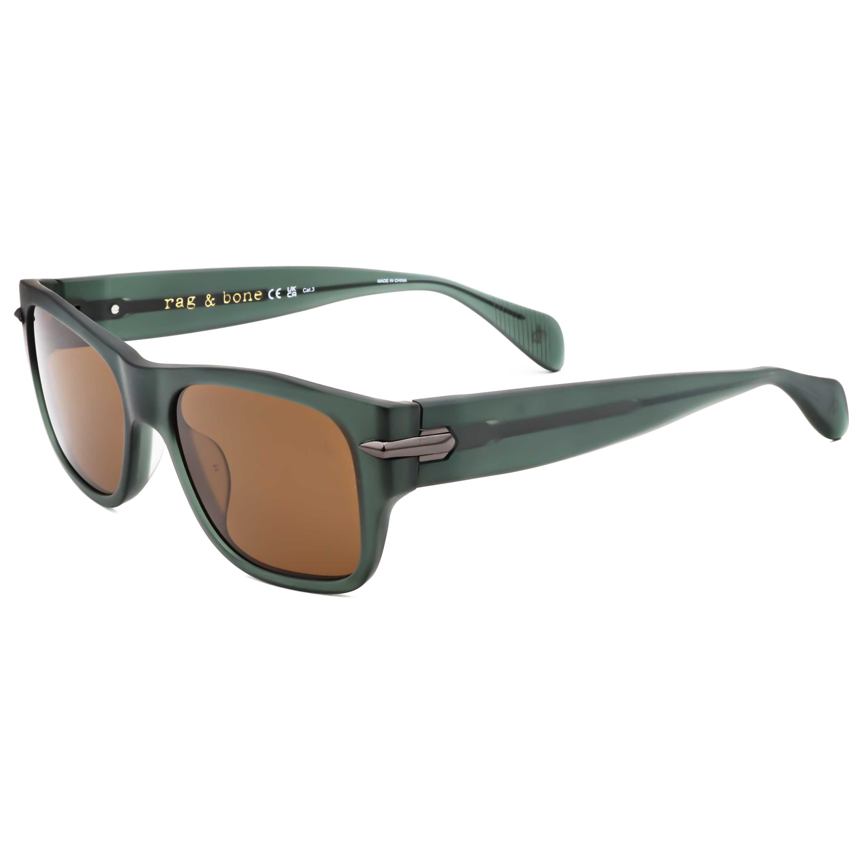 Rag & Bone Men's 55 mm Green Sunglasses RNB5057-S-1ED-55