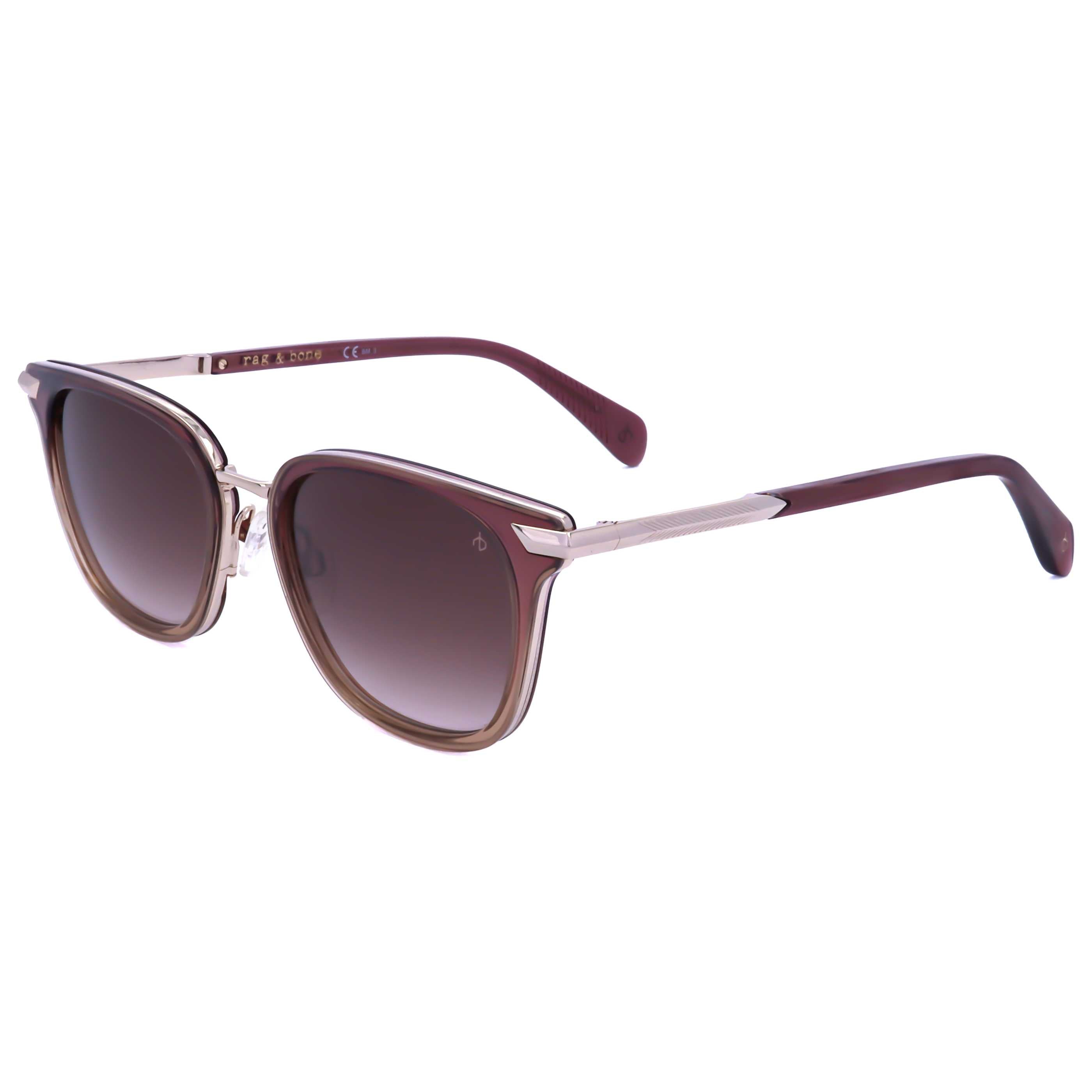 Rag & Bone Women's 52 mm Gold Sunglasses RNB6000-S-B3V-52