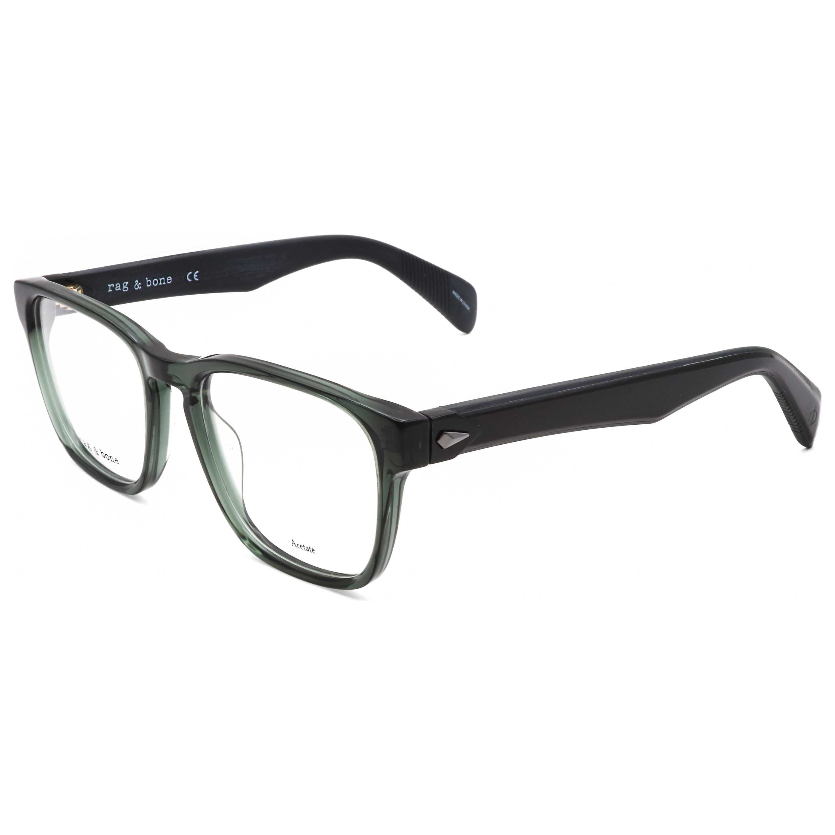 Rag & Bone Men's 54 mm Dark Grey Eyeglasses RNB7032-G-HWJ-54