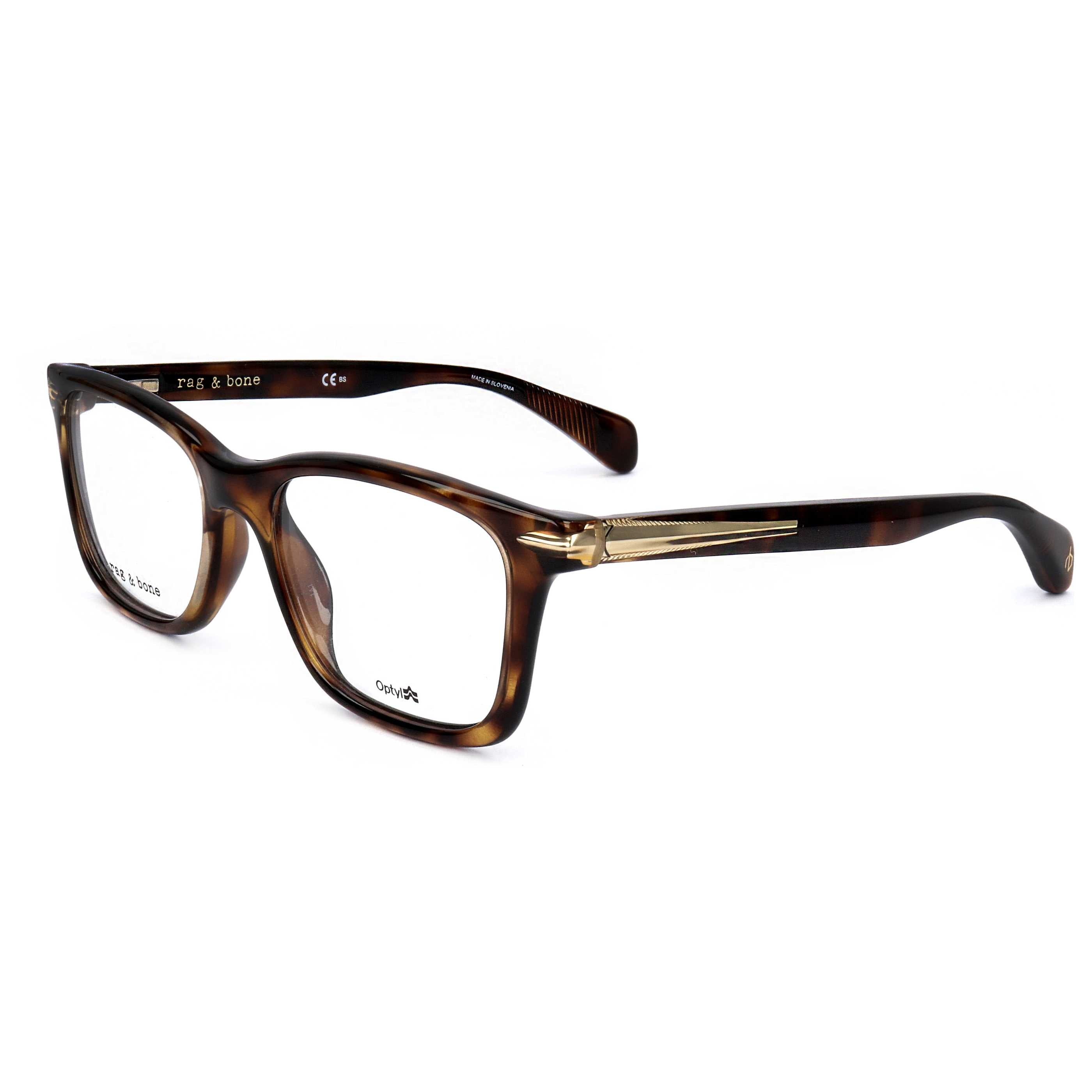 Rag & Bone Women's 54 mm Havana Eyeglasses RNB7041-G-086-54