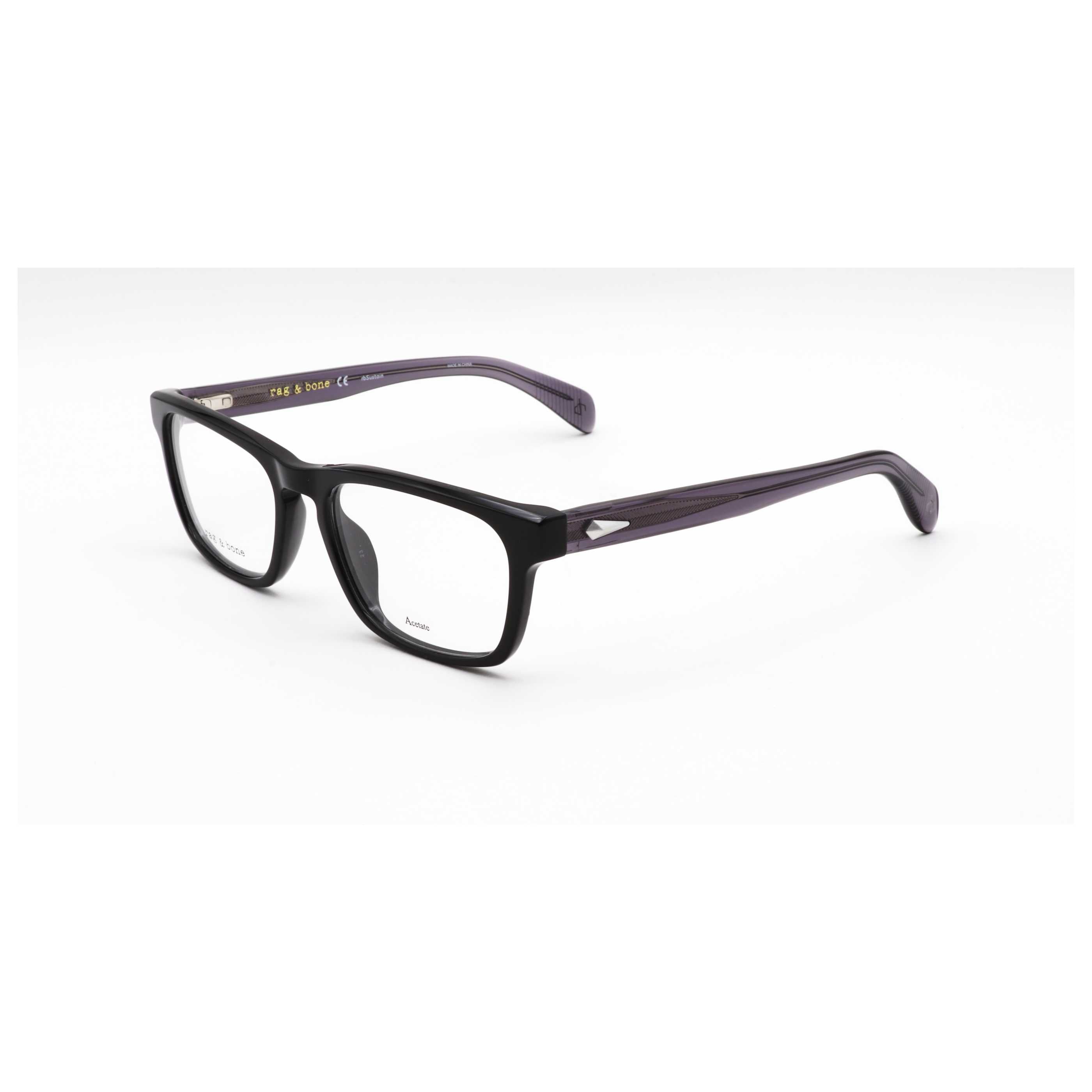 Rag & Bone Men's 54 mm Black Eyeglasses RNB7045-807-54