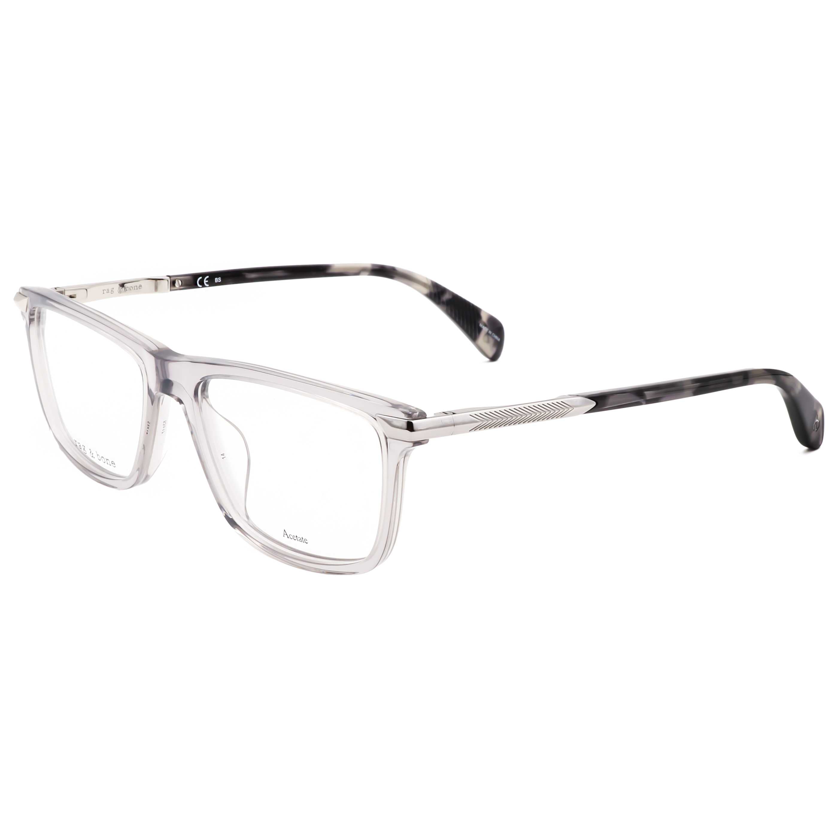 Rag & Bone Men's 53 mm Grey Eyeglasses RNB7047-KB7-53