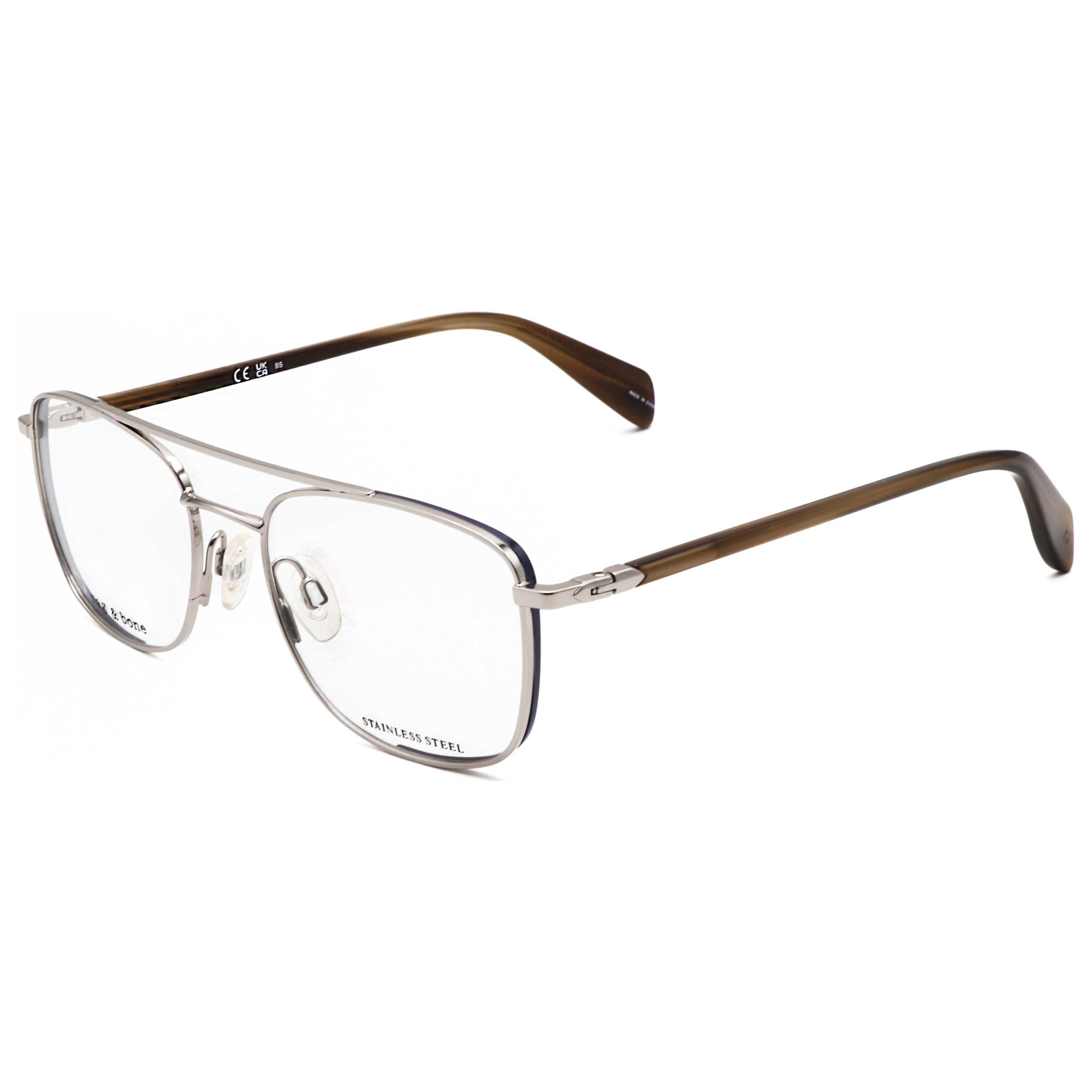 Rag & Bone Men's 54 mm Ruthenium Eyeglasses RNB7058-G-6LB-54