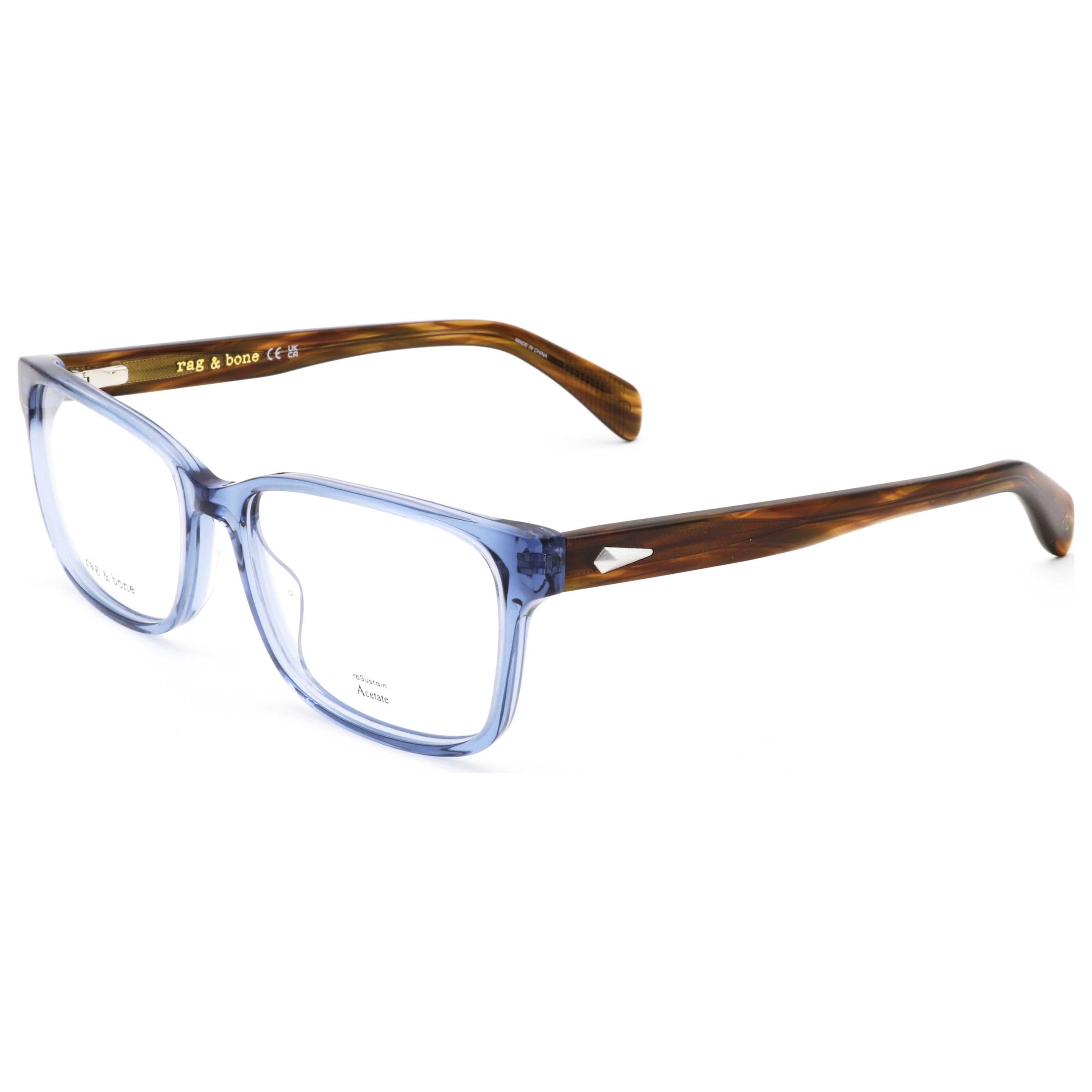 Rag & Bone Men's 58 mm Blue Eyeglasses RNB7059-G-PJP-58