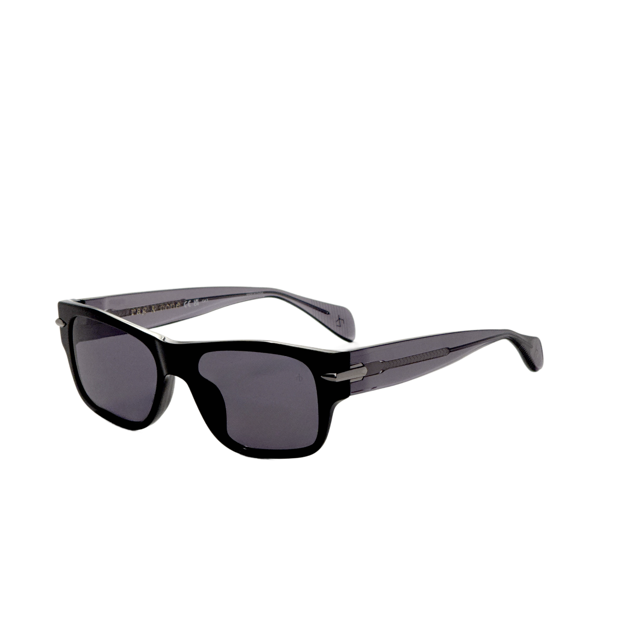 Rag & Bone Men's 55mm Black Sunglasses RNB5057-S-807-55