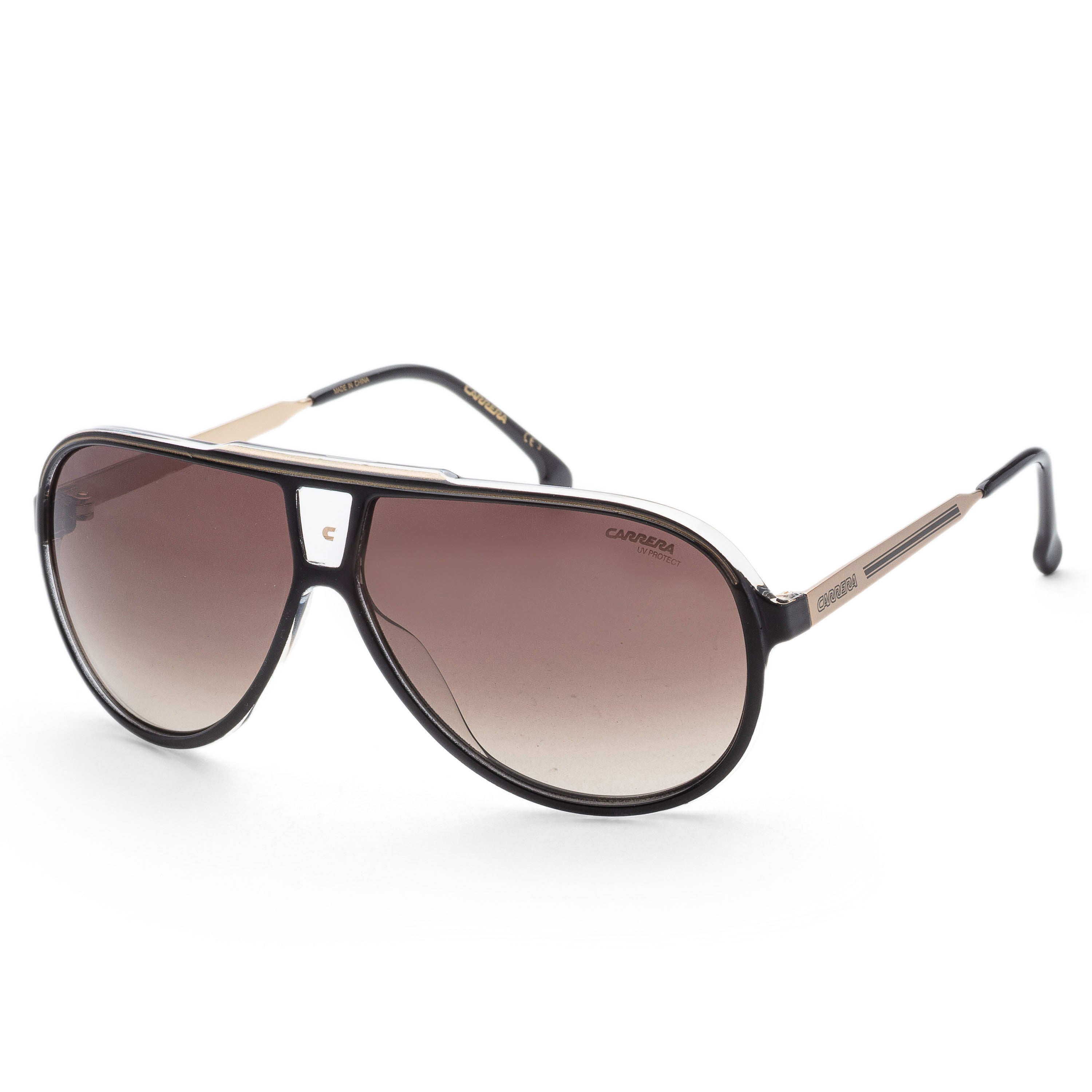Carrera Men's 63mm Black Gold Sunglasses CA1050-S-2M2-HA