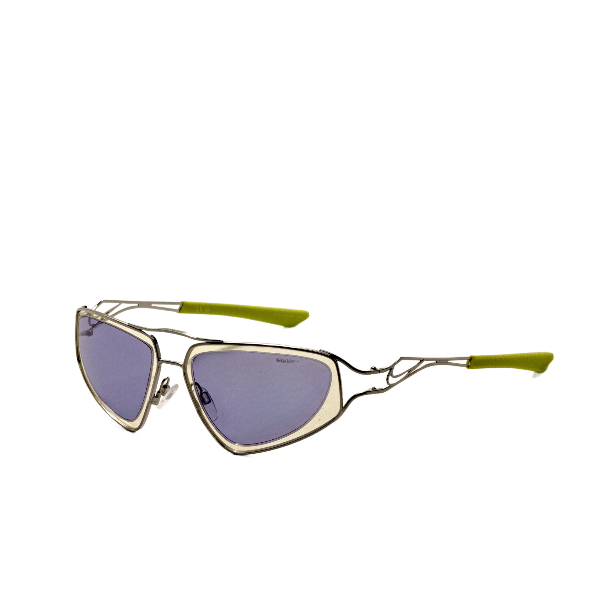 Nike Unisex Veil 63mm Silver Sunglasses EV24048-041