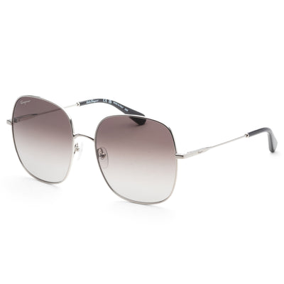 Ferragamo Women's Fashion 59mm Silver Sunglasses SF300S-041