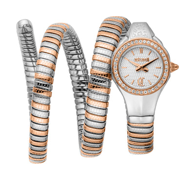 Just Cavalli Women's Snake 316L Stainless Steel Watch