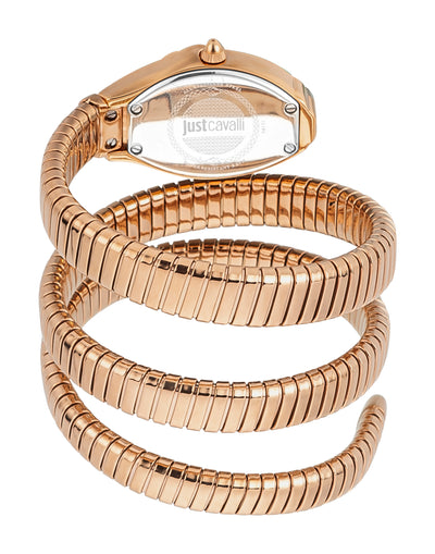 Just Cavalli Women's Snake 316L Stainless Steel Watch