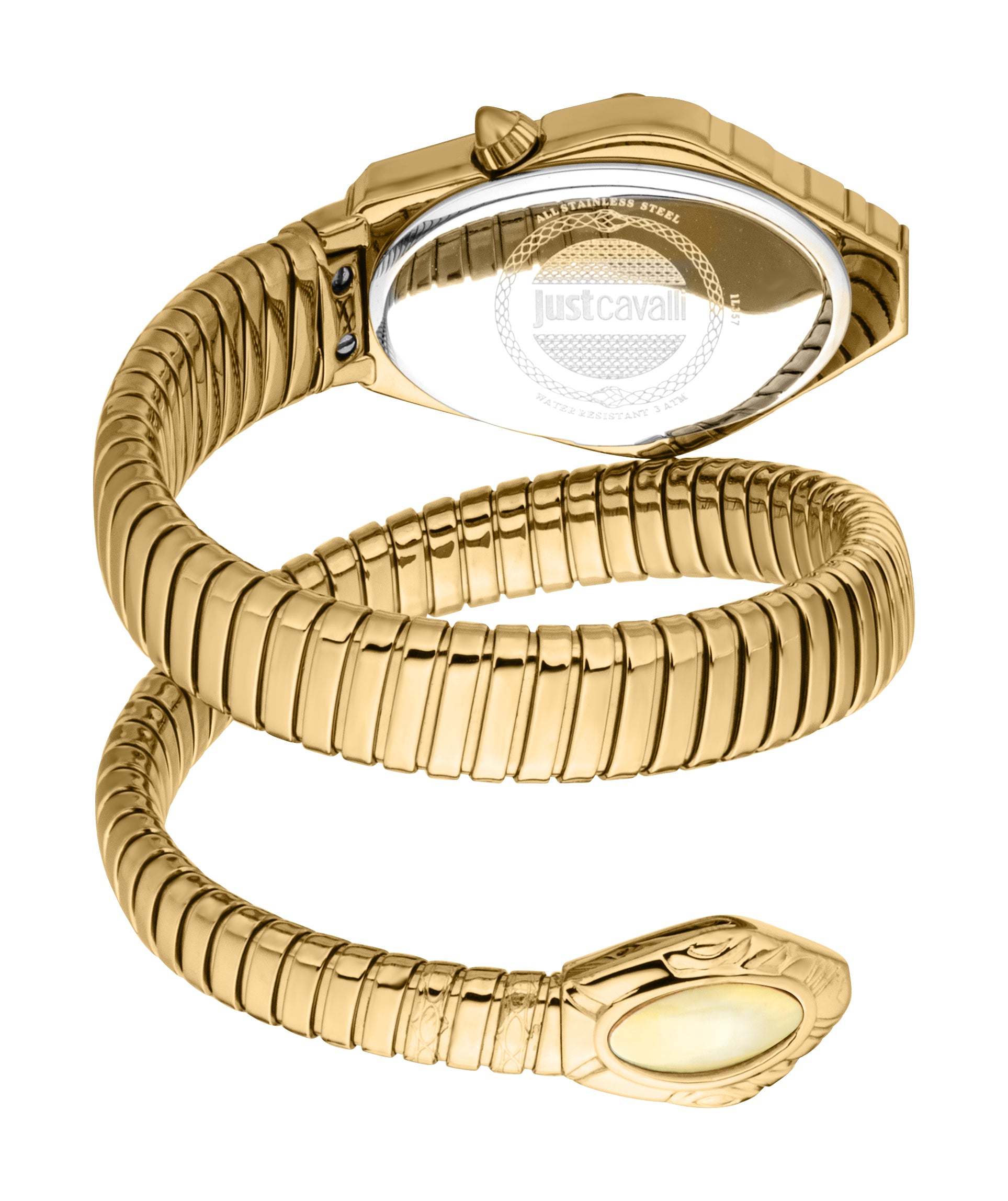 Just Cavalli Women's Snake 316L Stainless Steel Watch