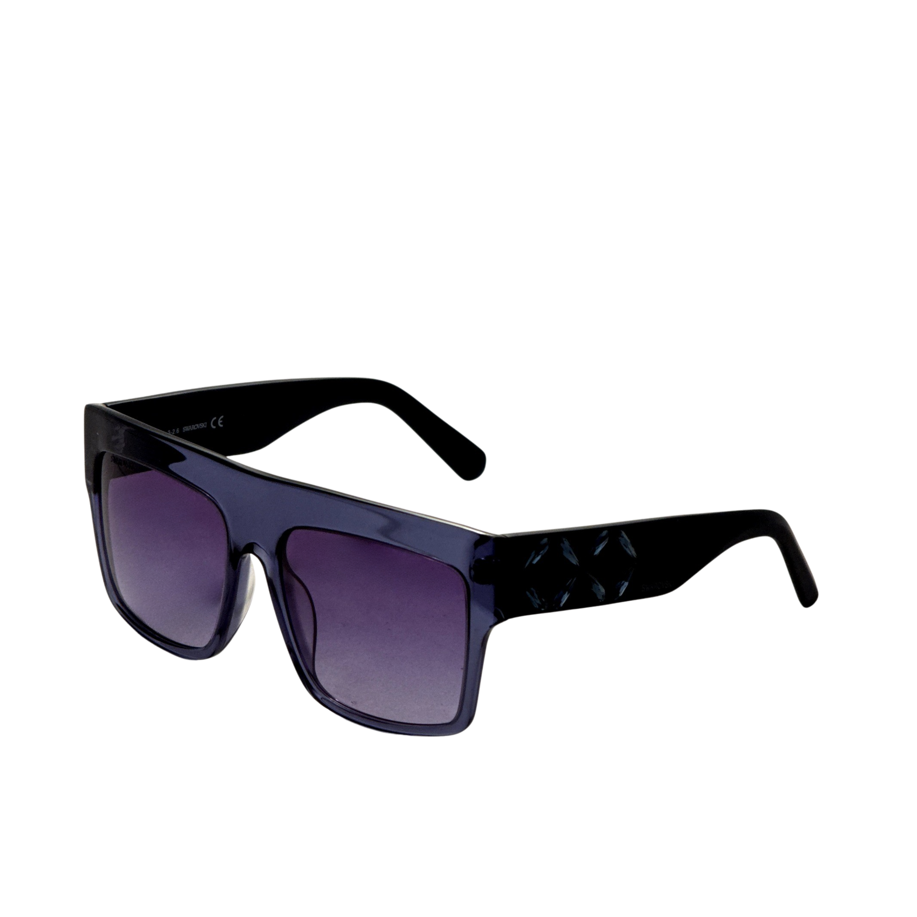 Swarovski Women's 55 mm Shiny Yellow Sunglasses SK-0175-39E