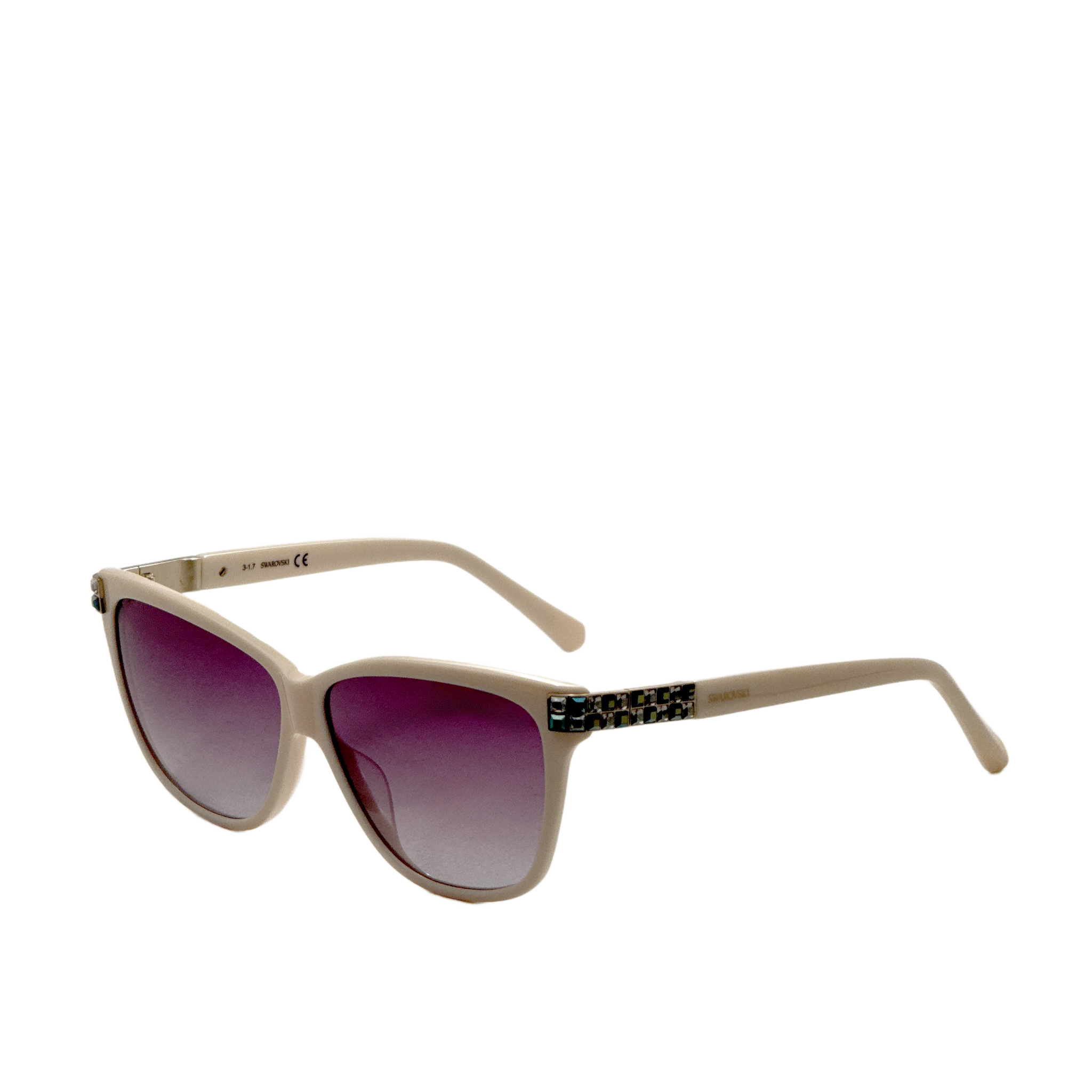 Swarovski Women's 59 mm Beige Sunglasses SK-0137-57B