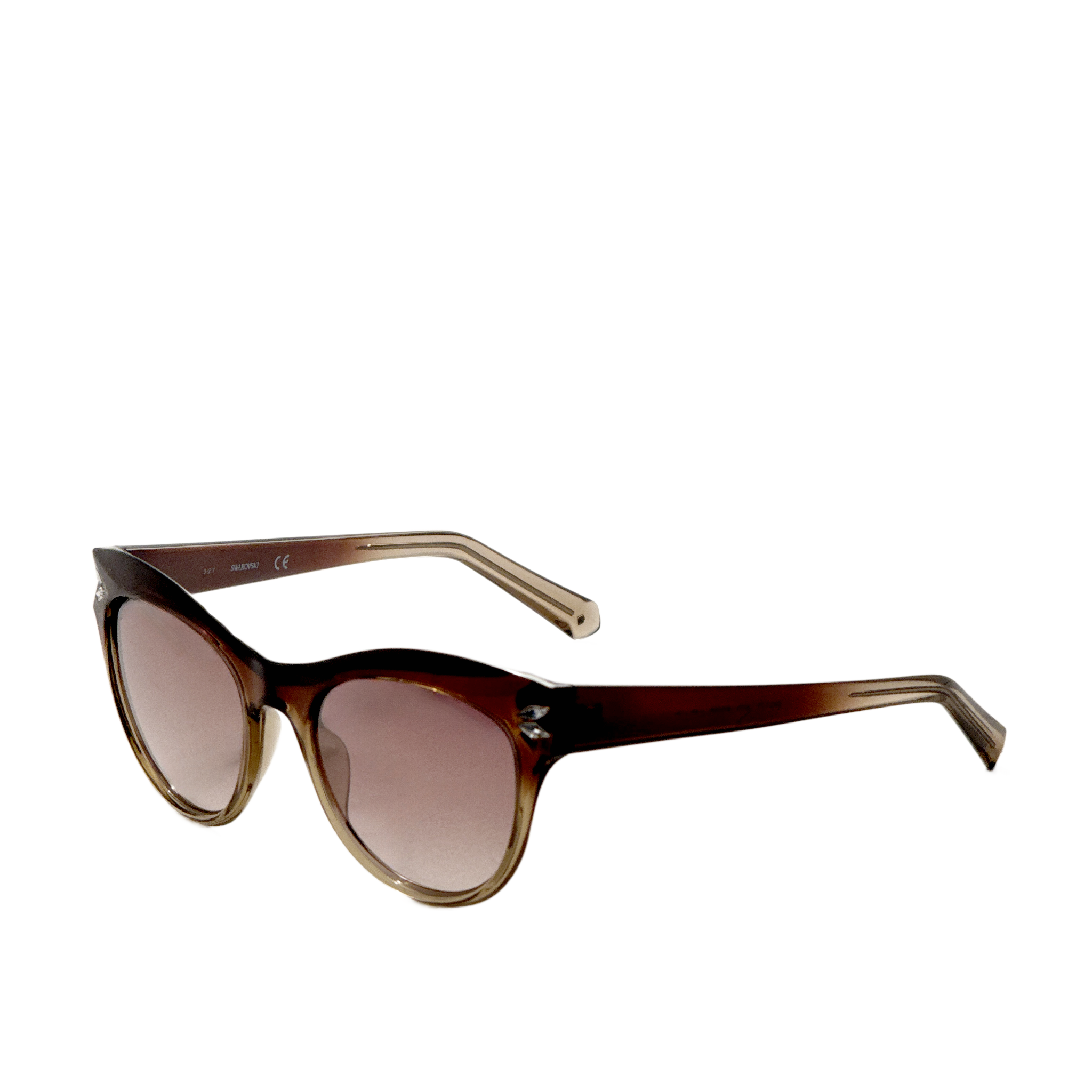Swarovski Women's 51 mm Brown Sunglasses SK0171-5147G