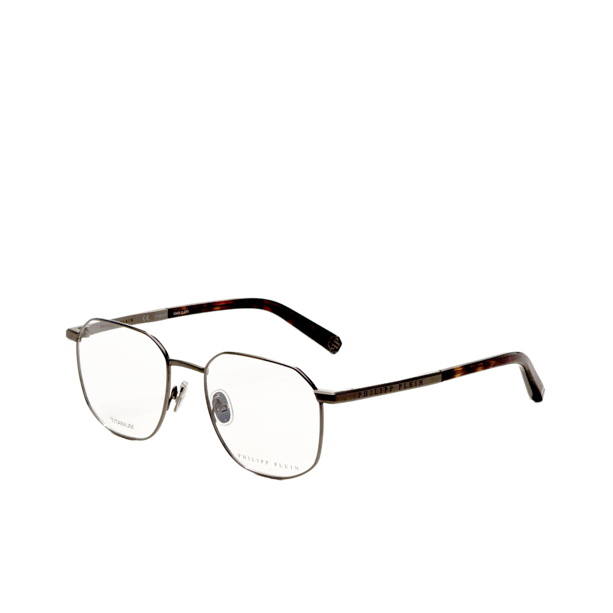 Philipp Plein Men's 53mm Gunmetal Eyeglasses VPP020M0584
